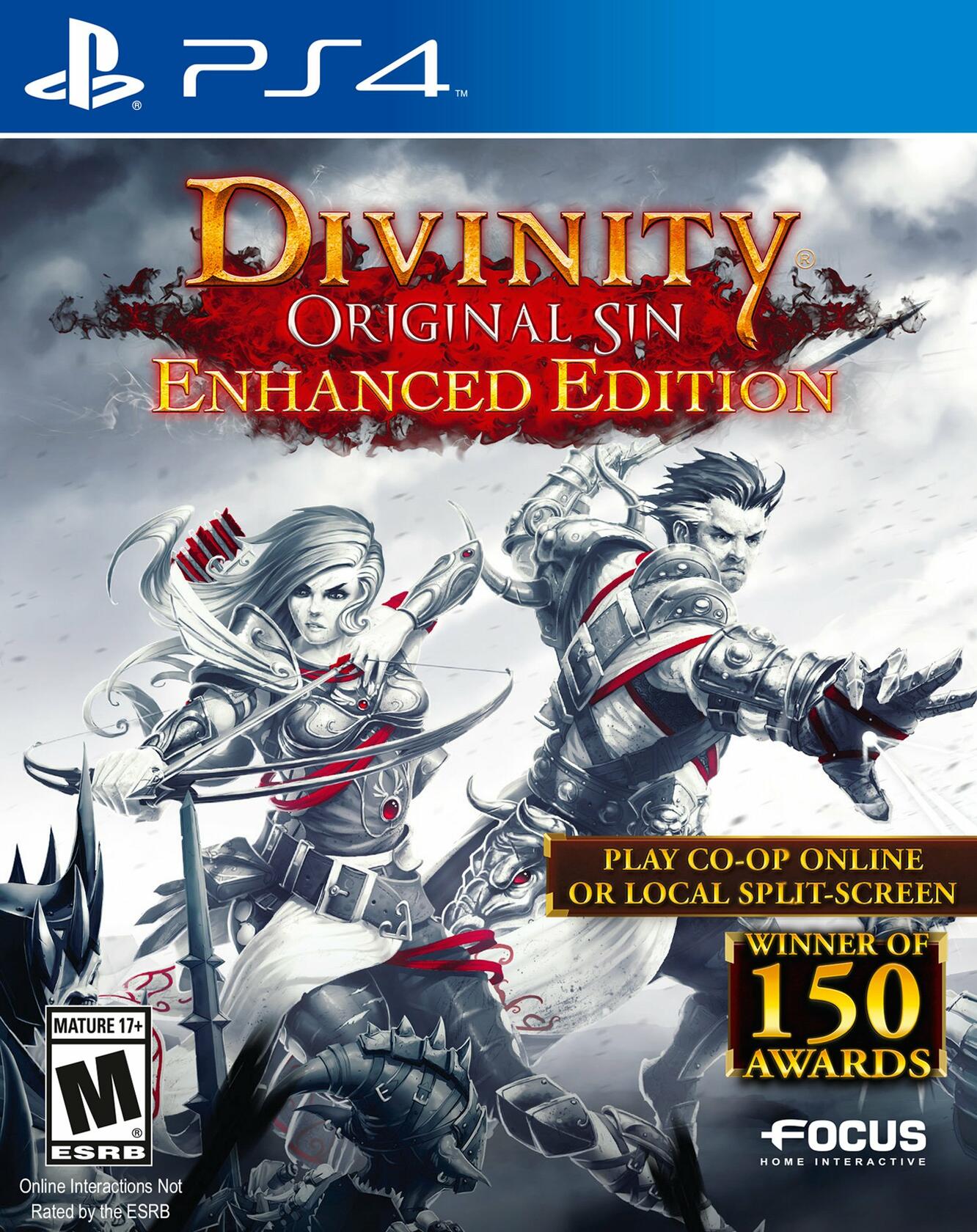 Divinity Original Sin Enhanced Edition PS4 PlayStation 4 Complete - Excellent