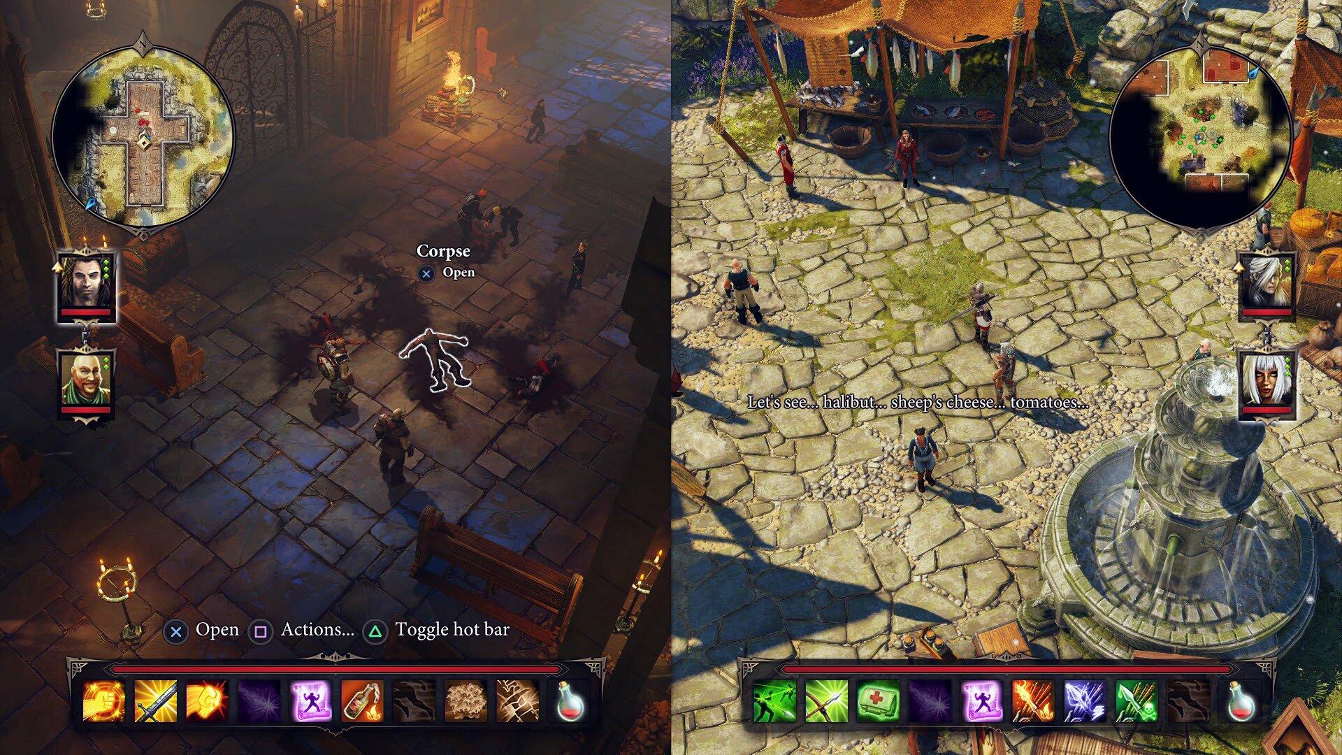 Divinity Original Sin Enhanced Edition PS4 PlayStation 4 Complete - Excellent