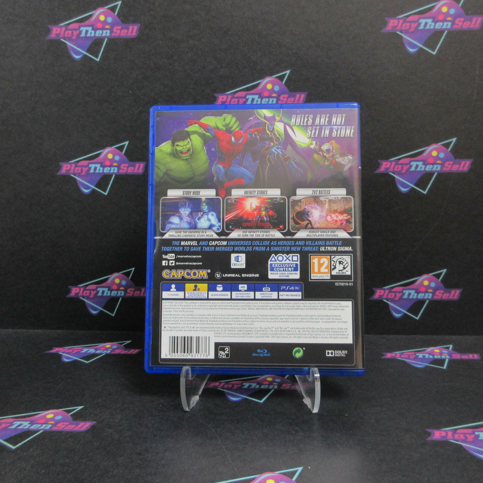 Marvel vs. Capcom Infinite PS4 PlayStation 4 PAL - Like New