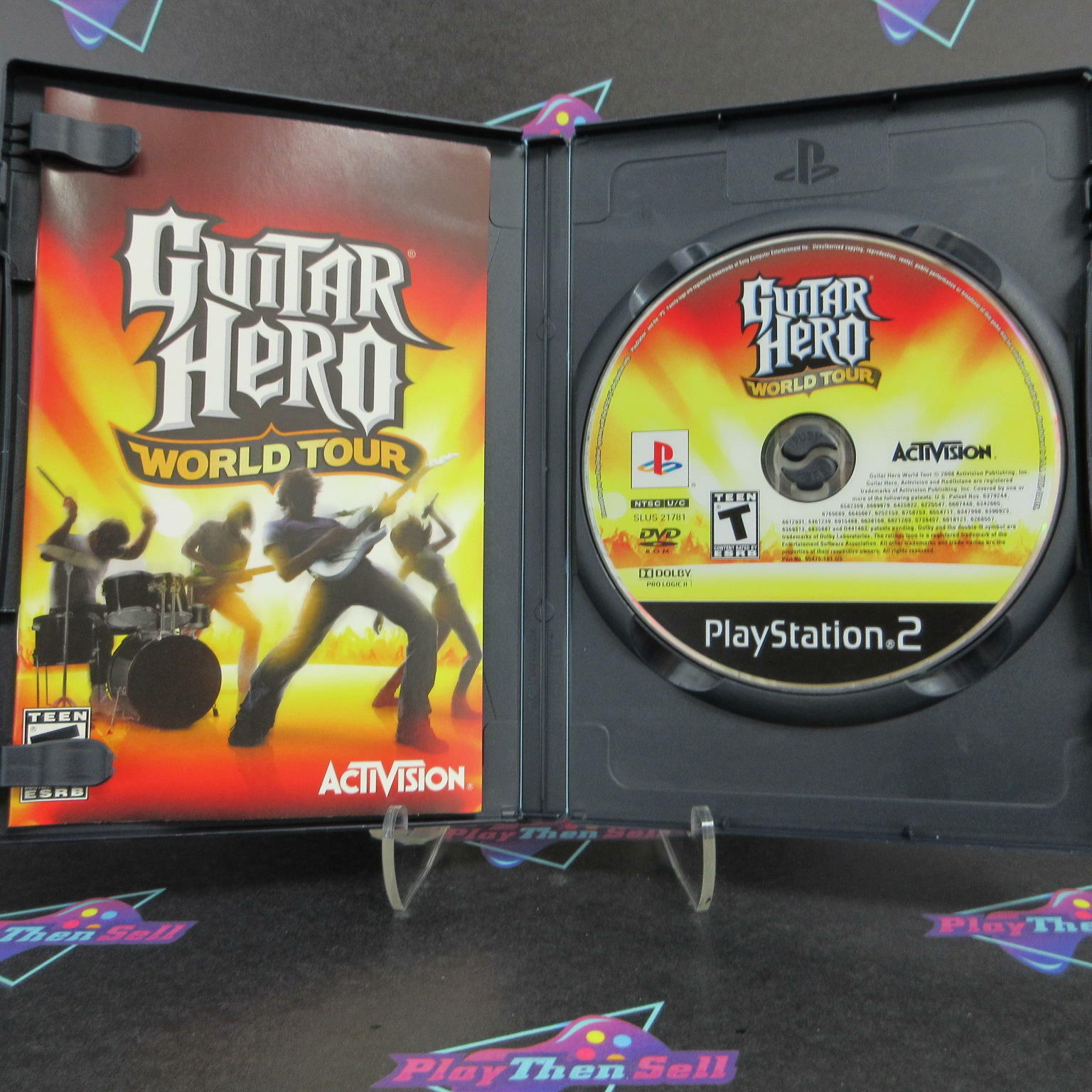 Guitar Hero World Tour PS2 PlayStation 2 Complete - Excellent
