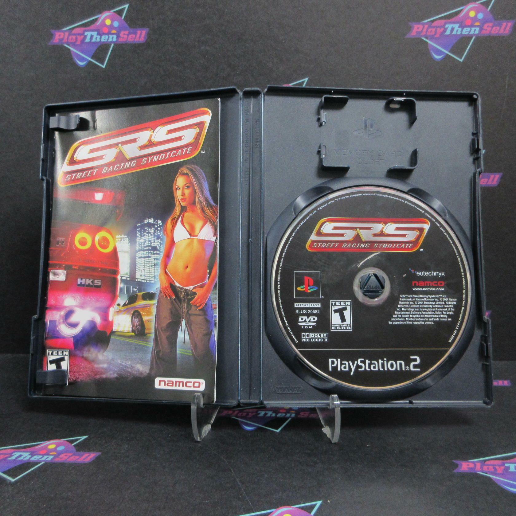 SRS Street Racing Syndicate PS2 PlayStation 2 AD/DD Complete CIB - Very Good