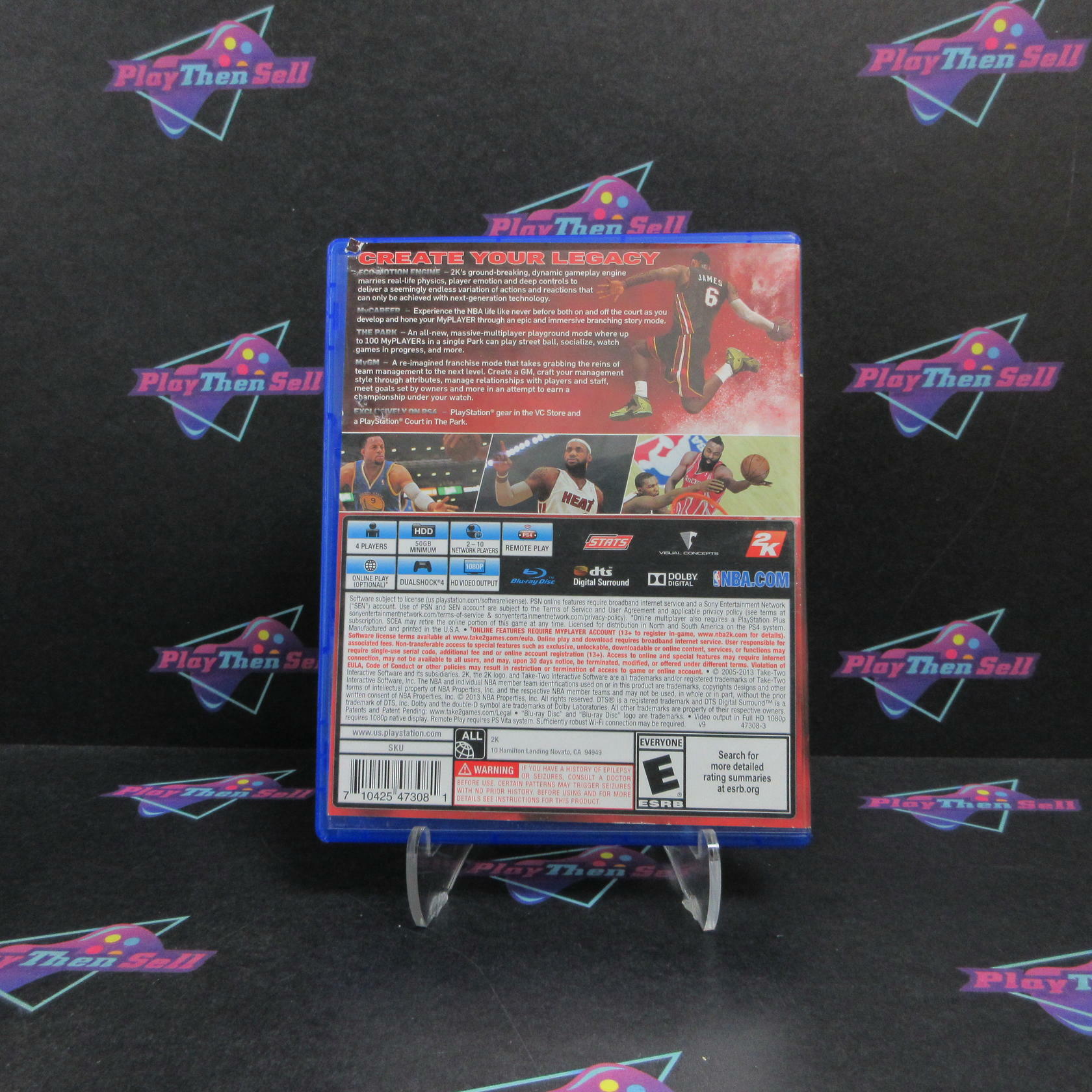NBA 2K14 PS4 PlayStation 4 AD - Very Good
