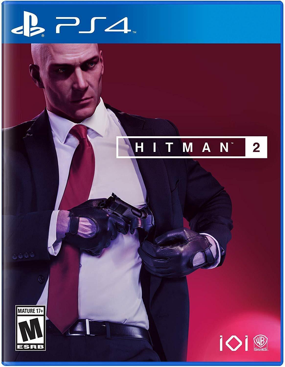 Hitman 2 PS4 PlayStation 4 AD Complete CIB - Very Good