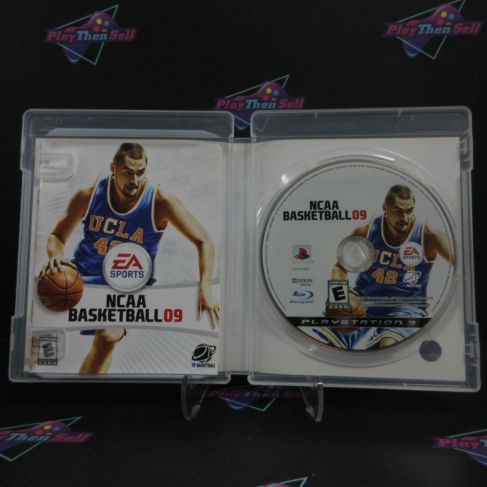 NCAA Basketball 09 PS3 PlayStation 3 AD Complete CIB - Very Good