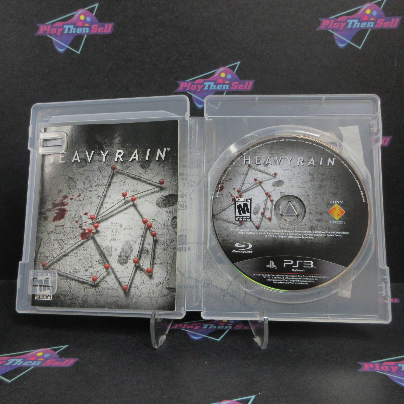 Heavy Rain PS3 PlayStation 3 AD Complete CIB - Very Good