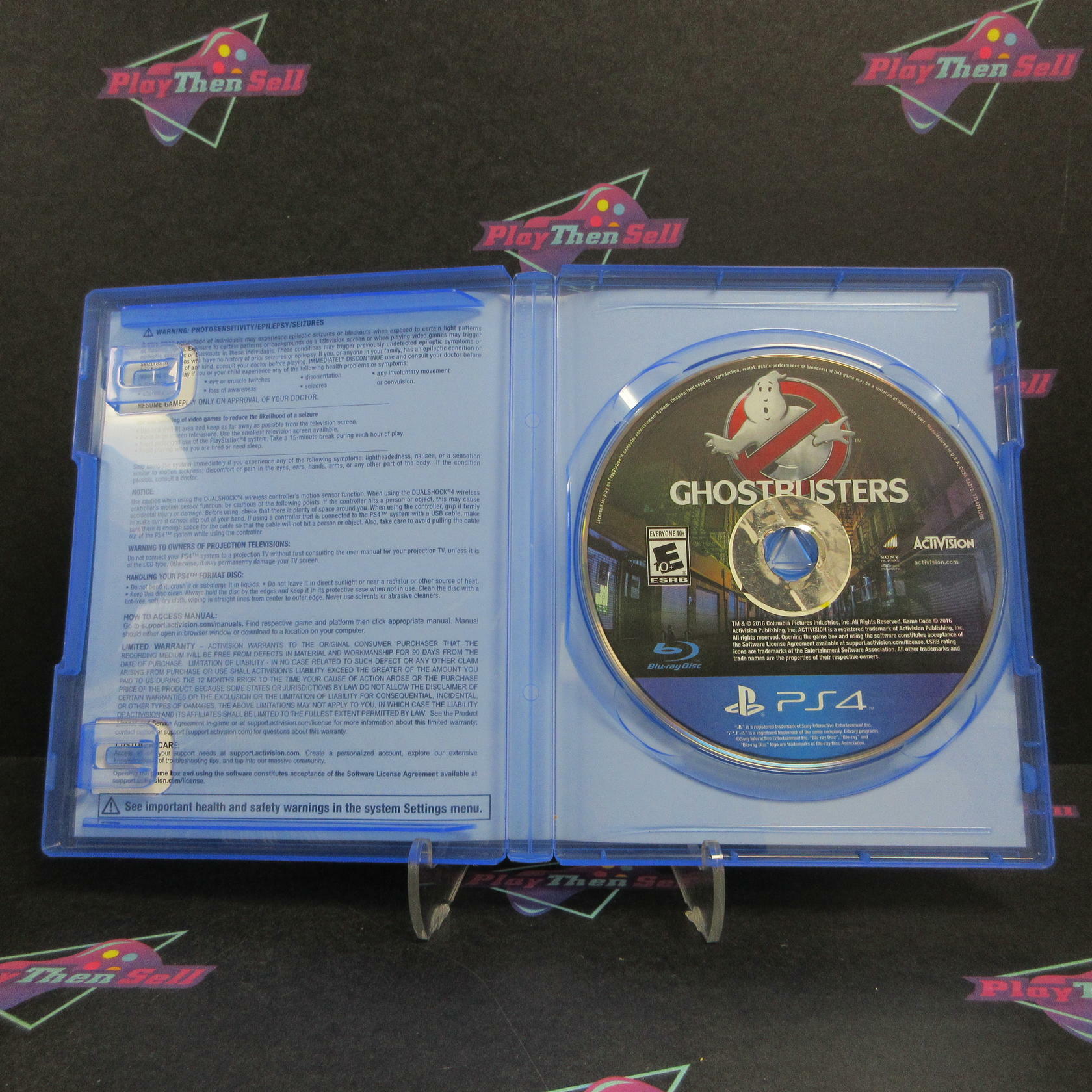 Ghostbusters PS4 PlayStation 4 DD Complete CIB - Very Good