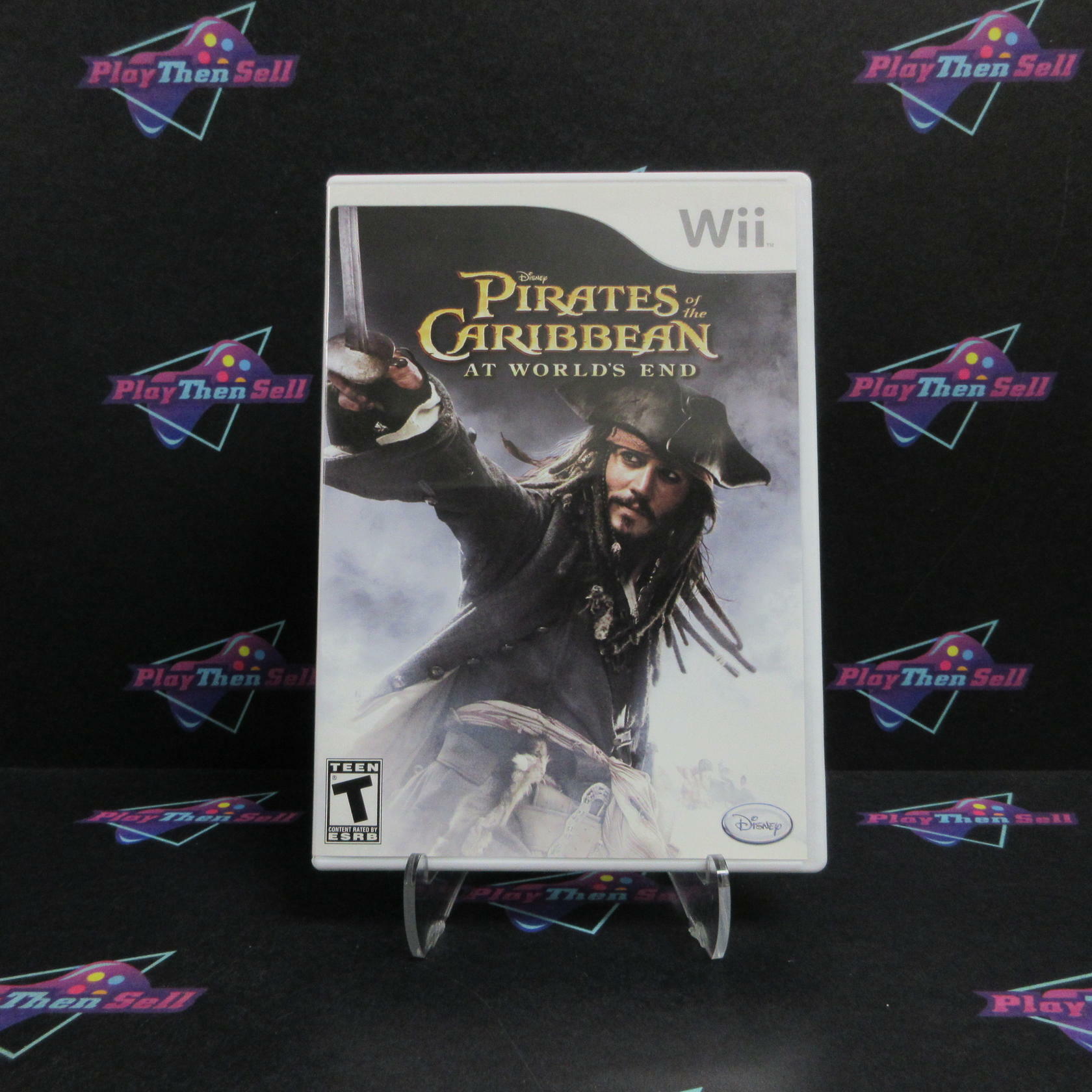Pirates of the Caribbean At World's End Nintendo Wii + Reg Card CIB - Refurbished