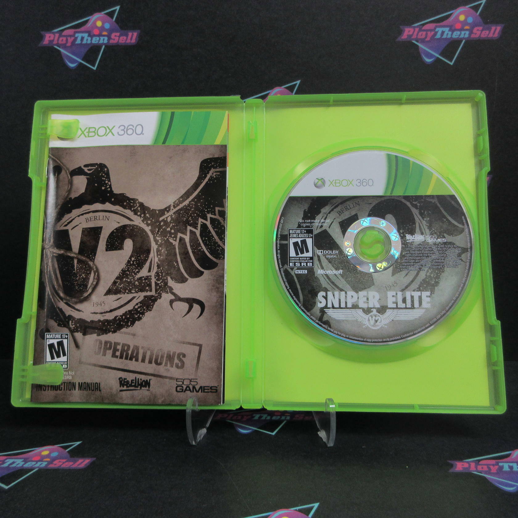Sniper Elite V2 Xbox 360 Complete - Excellent