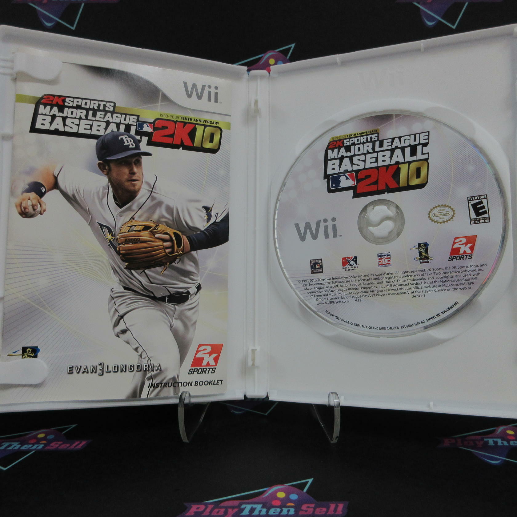 MLB 2K10 Nintendo Wii Complete - Excellent