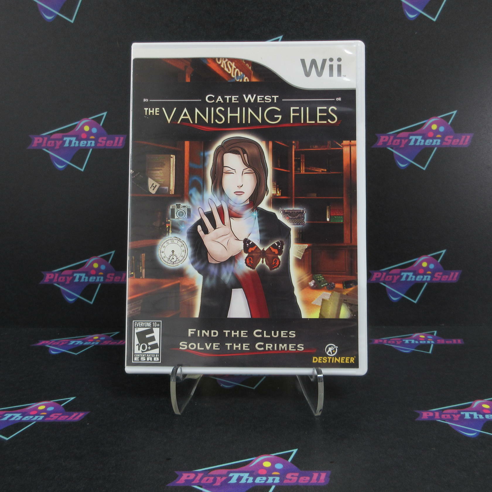 Cate West the Vanishing Files Nintendo Wii Complete - Refurbished