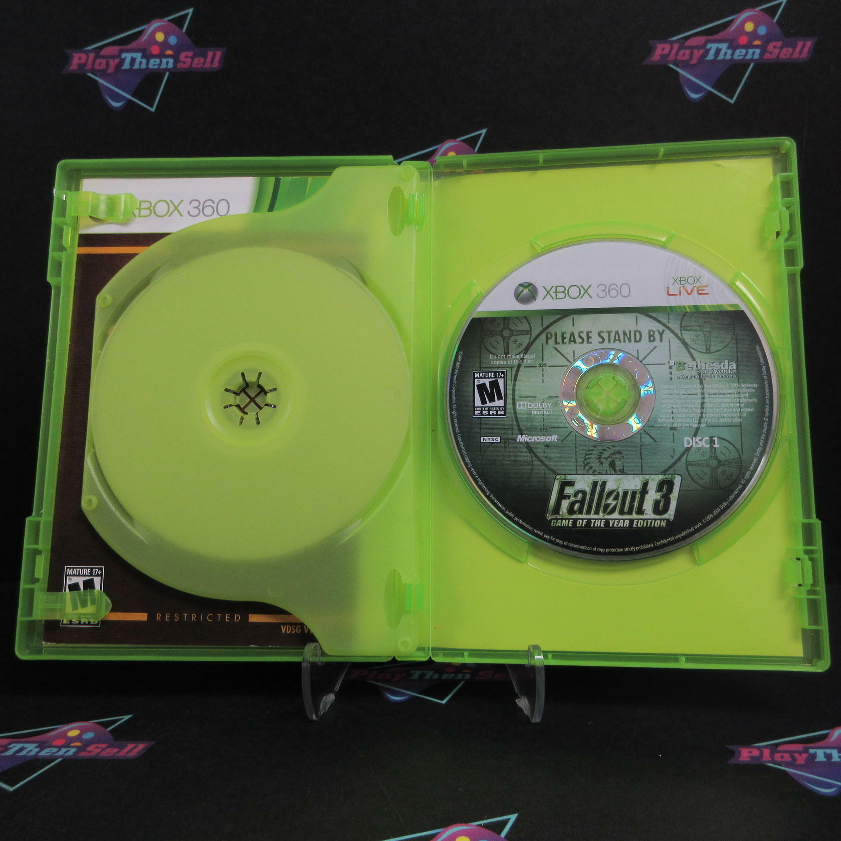 Fallout 3 GOTY Xbox 360 Complete - Excellent