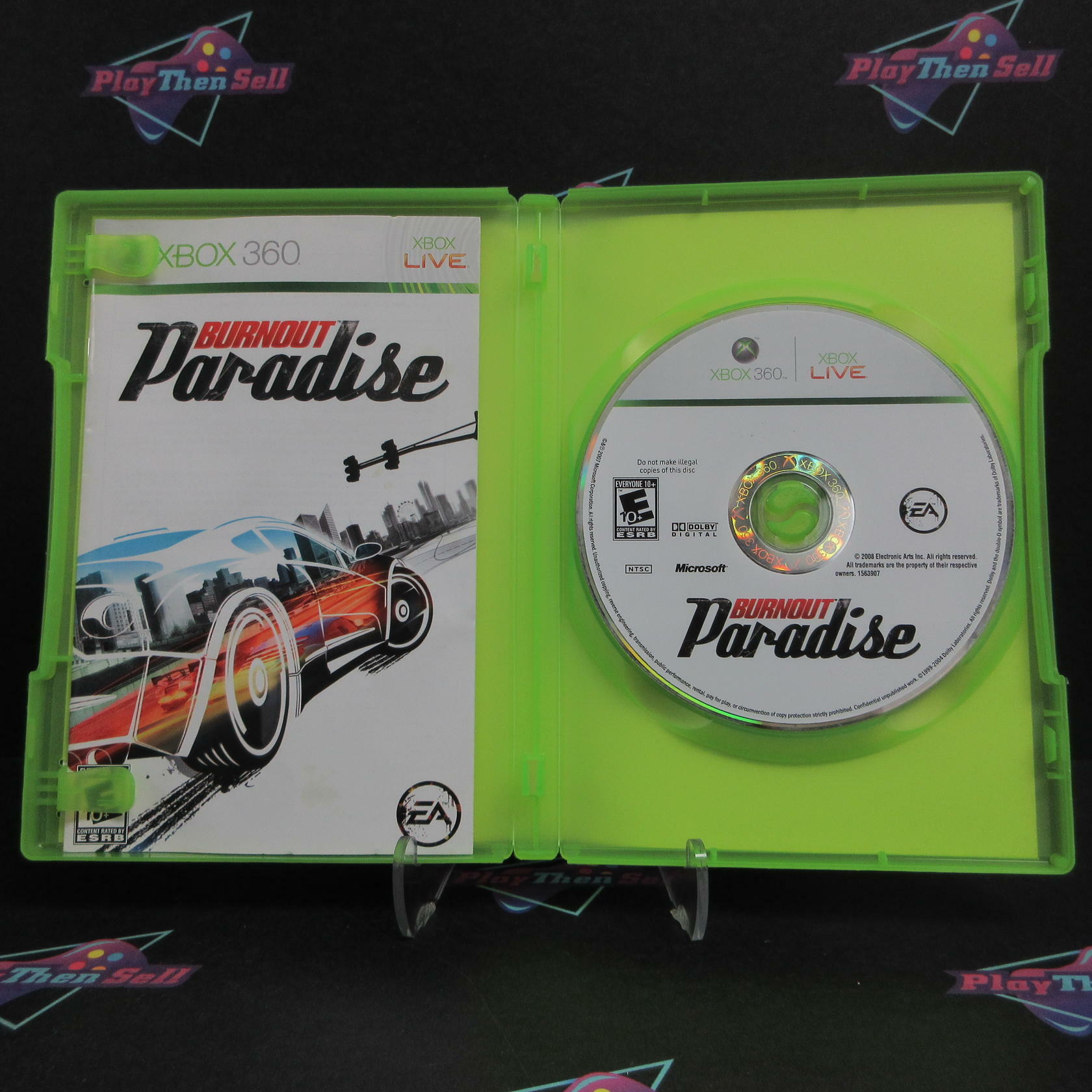Burnout Paradise Xbox 360 Complete - Excellent