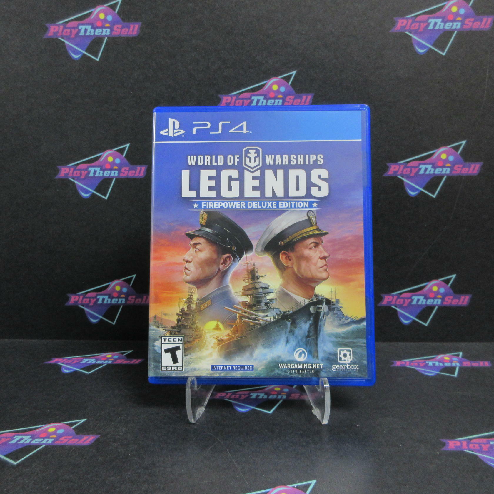 World of Warships Legends Firepower Deluxe Edition PS4 PlayStation 4 - Excellent