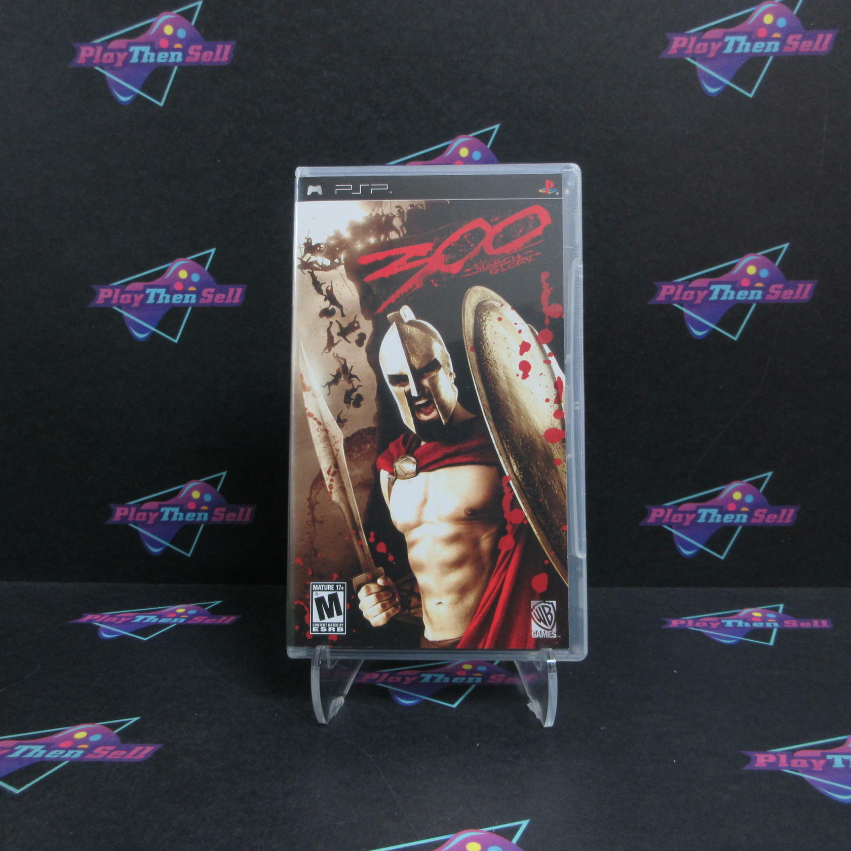 300 March to Glory Sony PSP Complete - Refurbished