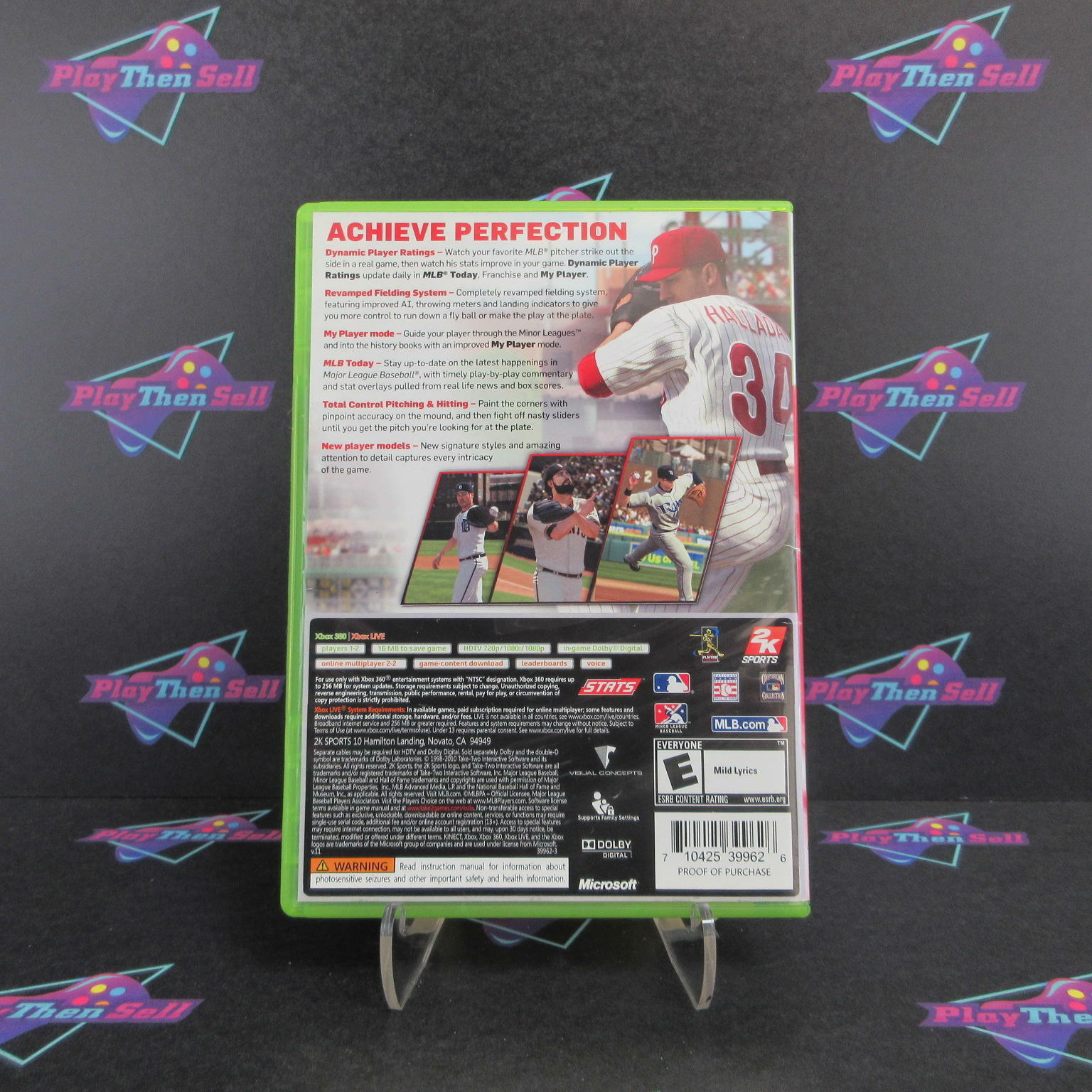 Major League Baseball 2K11 Xbox 360 Complete - Excellent