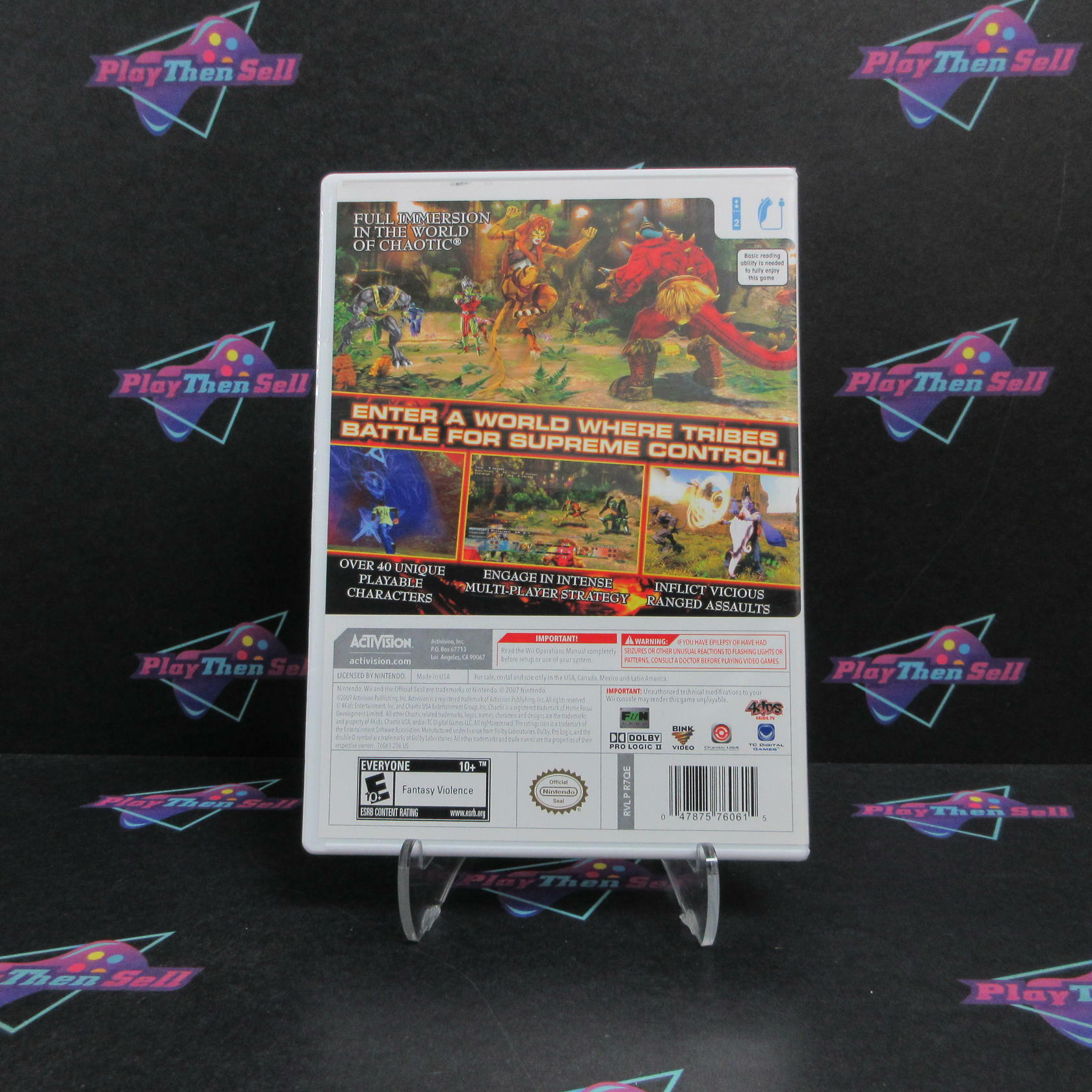 Chaotic Shadow Warriors Nintendo Wii Complete - Refurbished