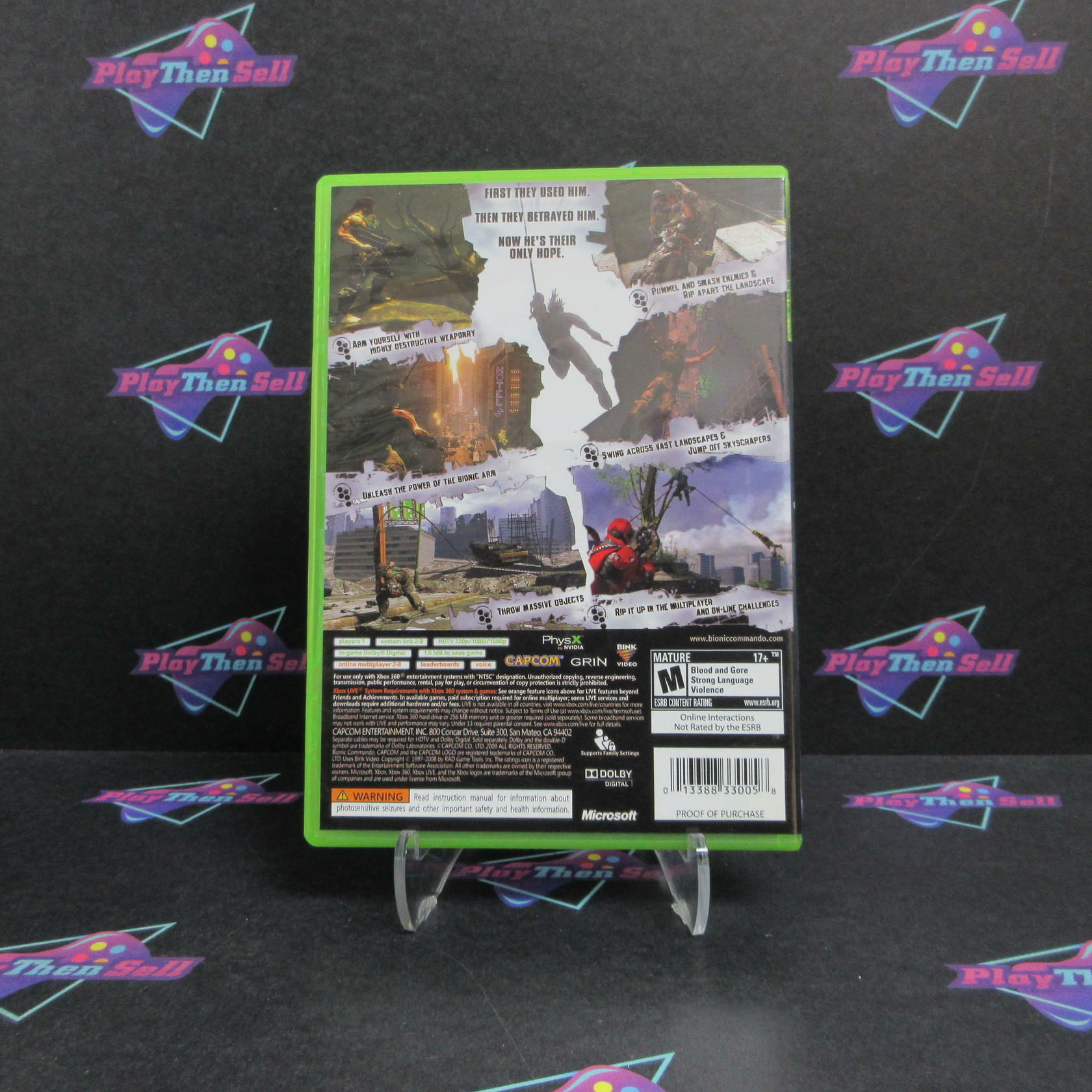 Bionic Commando Xbox 360 Complete - Excellent
