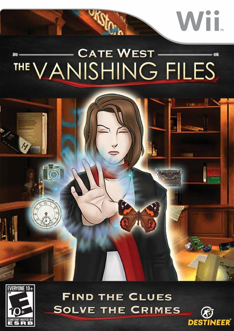 Cate West the Vanishing Files Nintendo Wii Complete - Excellent
