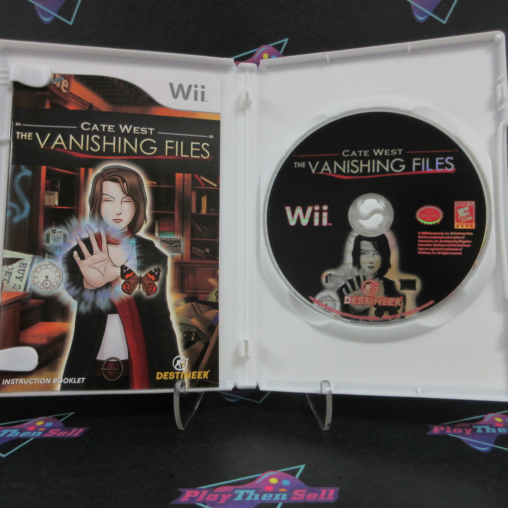 Cate West the Vanishing Files Nintendo Wii Complete - Excellent