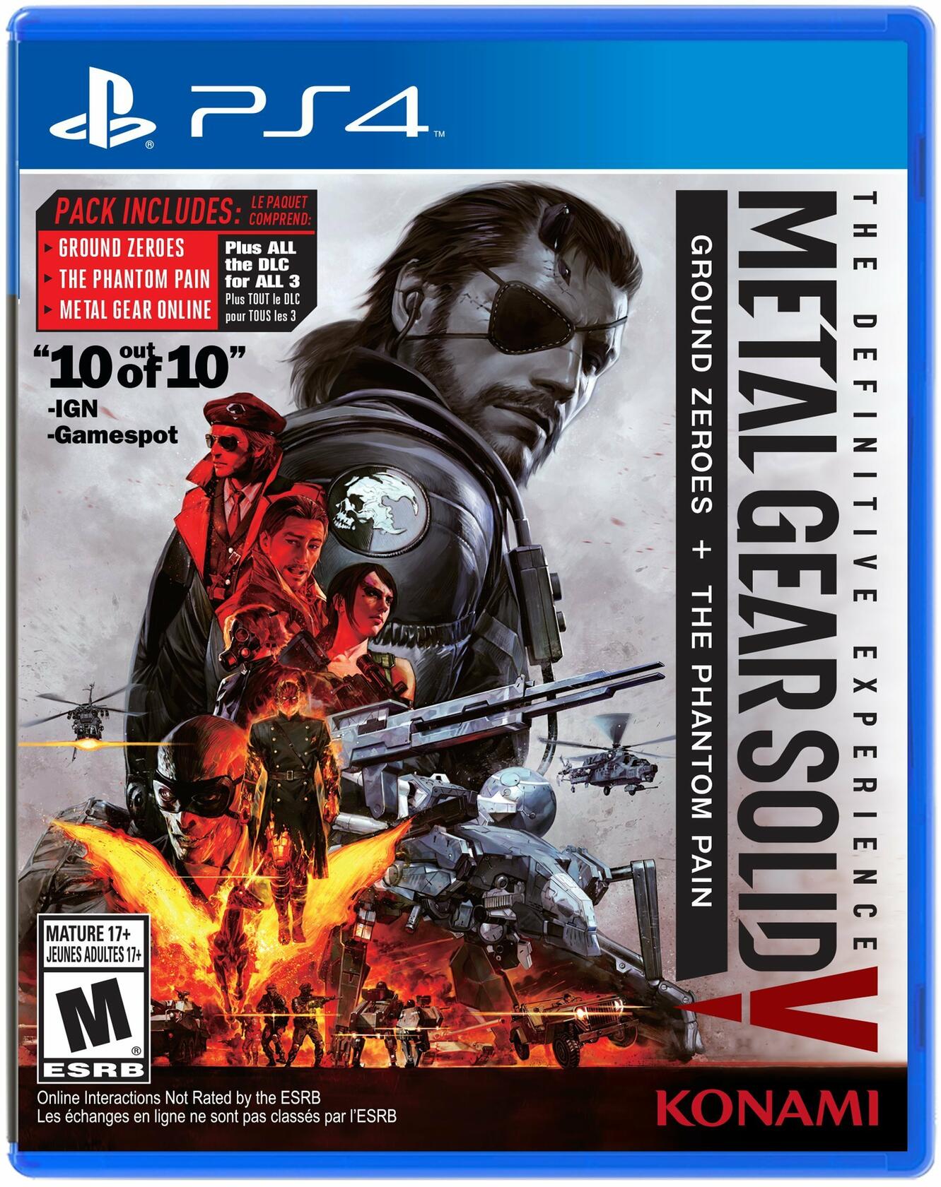 Metal Gear Solid V The Definitive Experience PS4 PlayStation 4 CIB - Excellent
