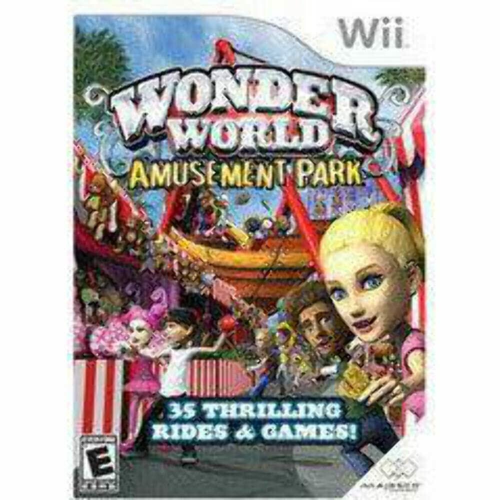 Wonder World Amusement Park Nintendo Wii Complete - Excellent