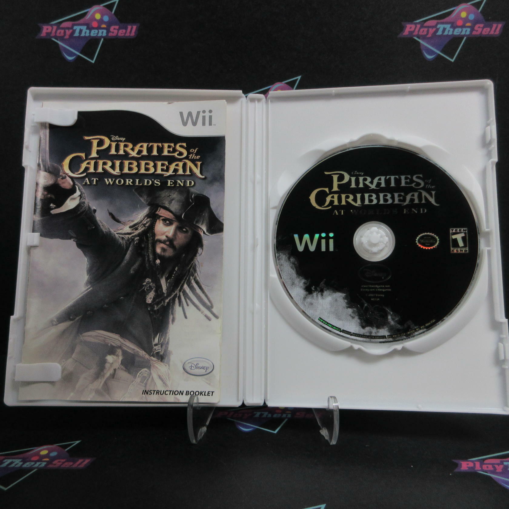 Pirates of the Caribbean At World's End Nintendo Wii + Reg Card CIB - Refurbished