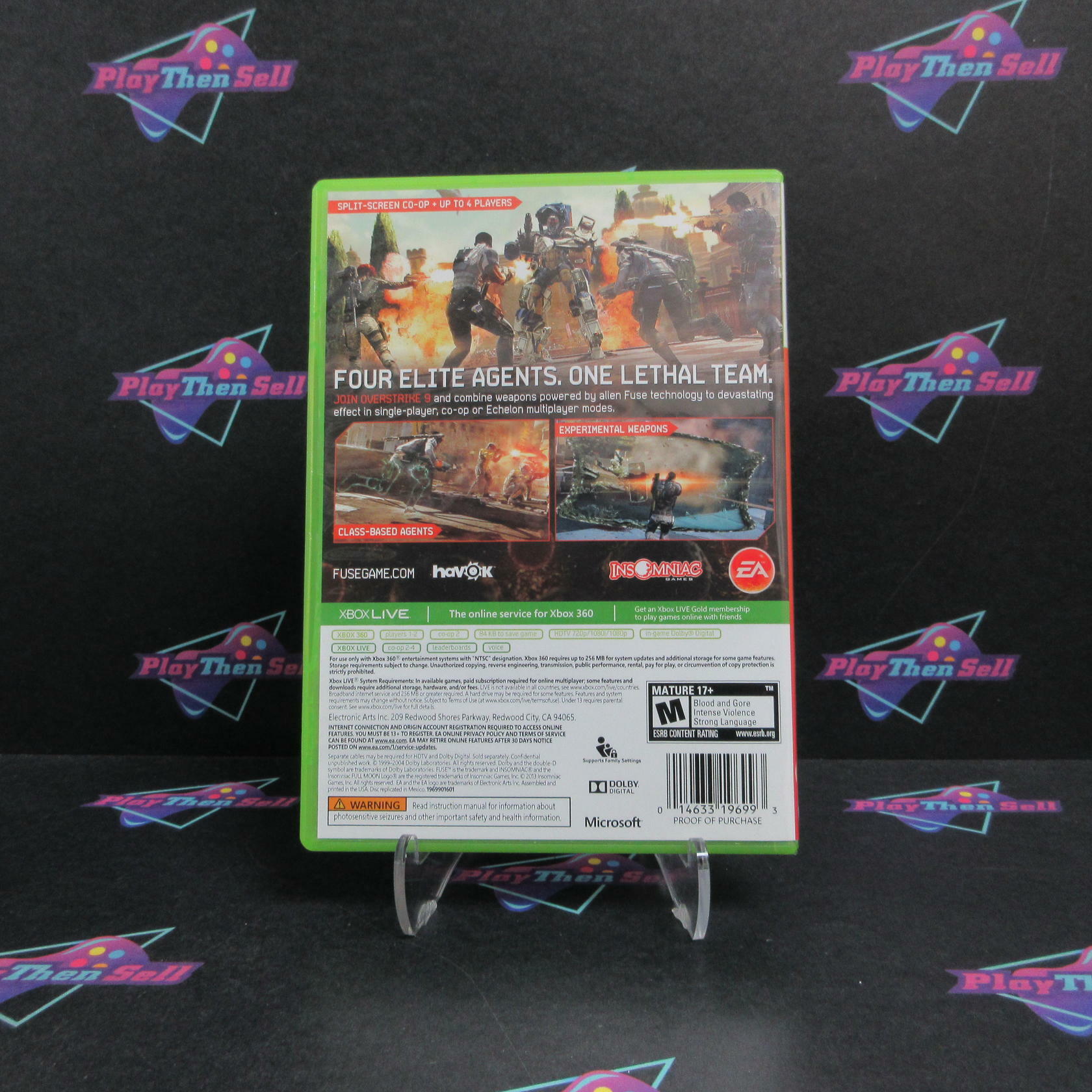 Fuse Xbox 360 Complete - Excellent