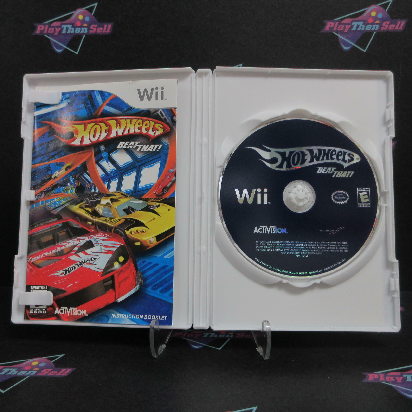 Hot Wheels Beat That Nintendo Wii Complete - Excellent