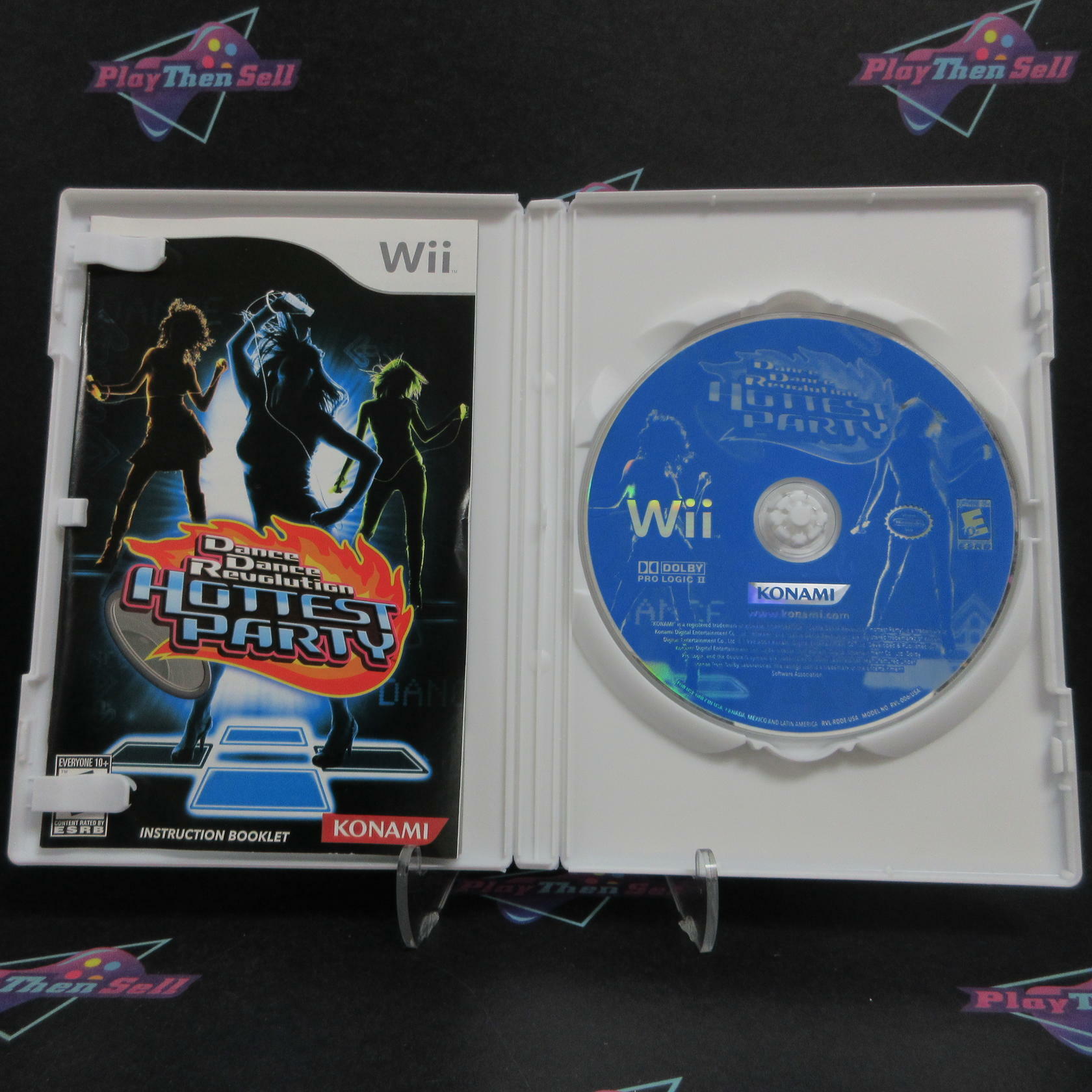 Dance Dance Revolution Hottest Party Nintendo Wii Complete - Excellent