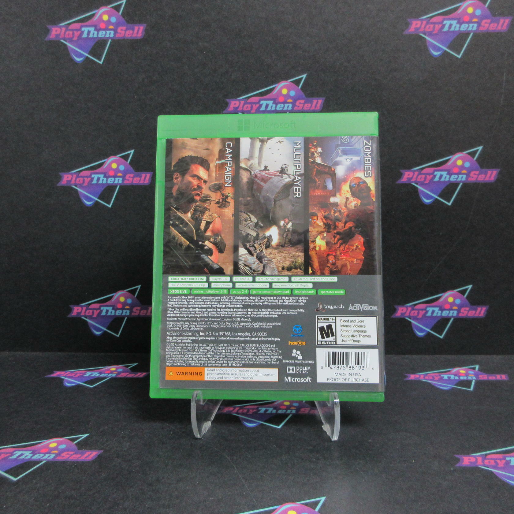 Call of Duty Black Ops II 2 Xbox One / Xbox 360 GH Complete - Excellent