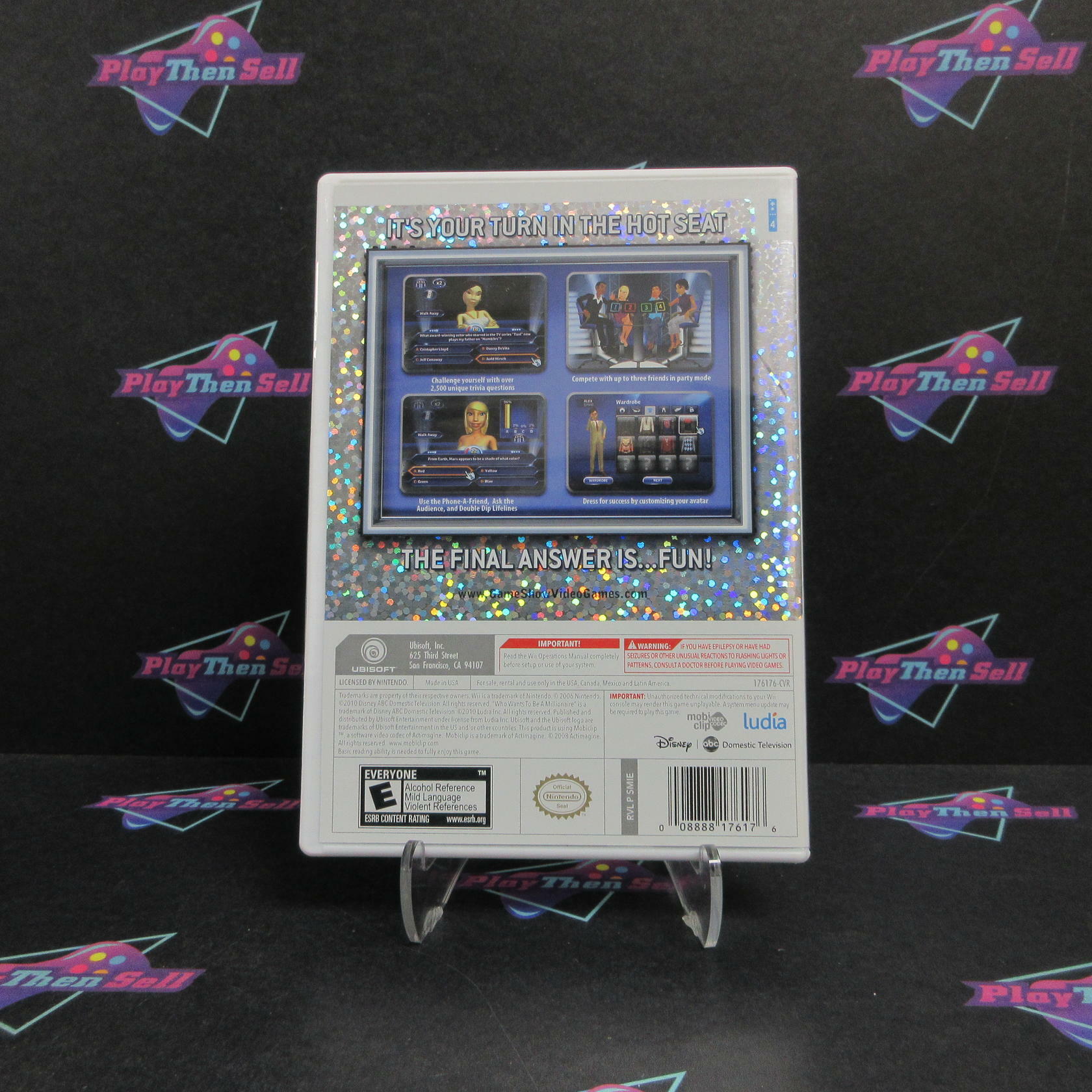 Who Wants to be a Millionaire Nintendo Wii Complete - Excellent