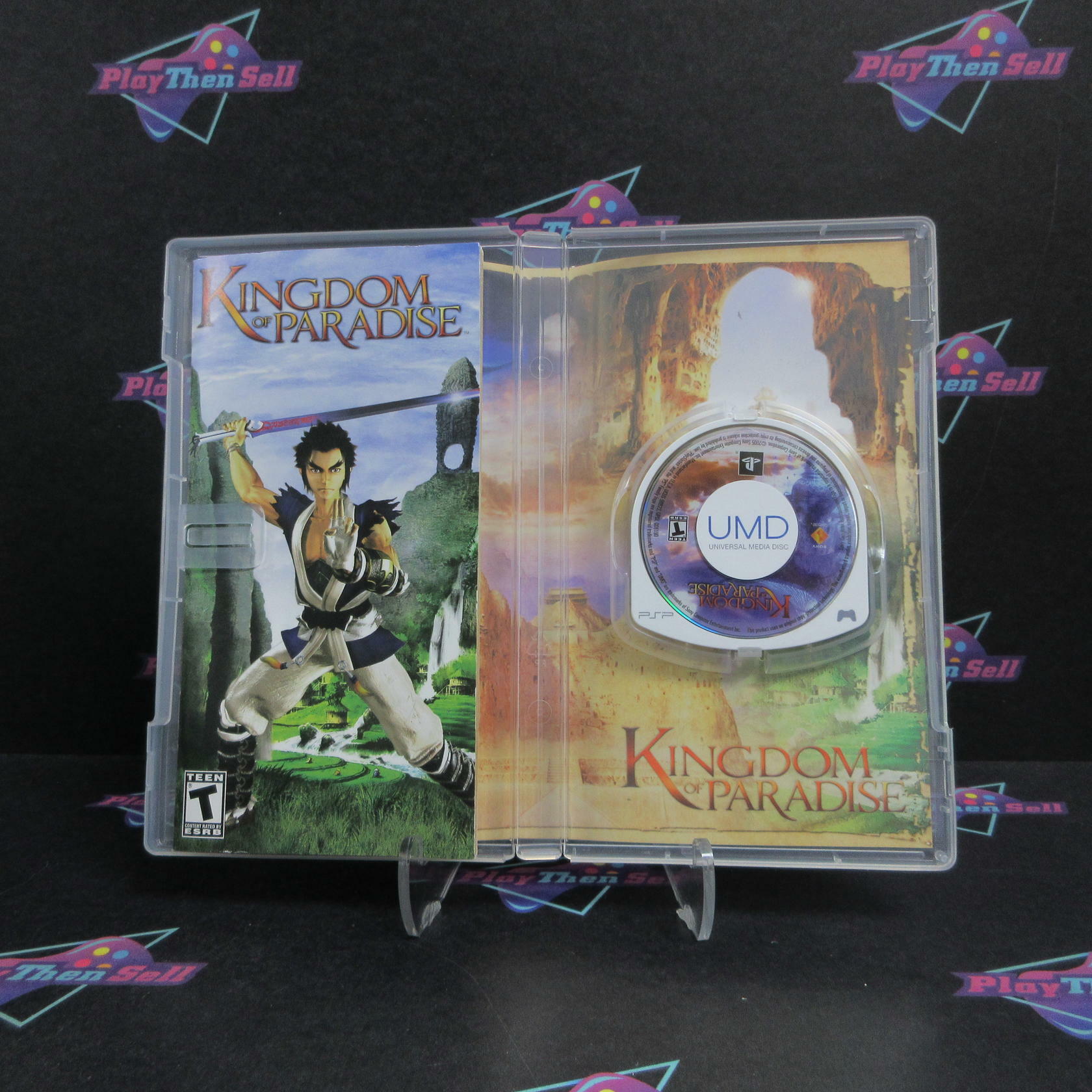 Kingdom of Paradise Sony PSP + Reg Card Complete - Refurbished