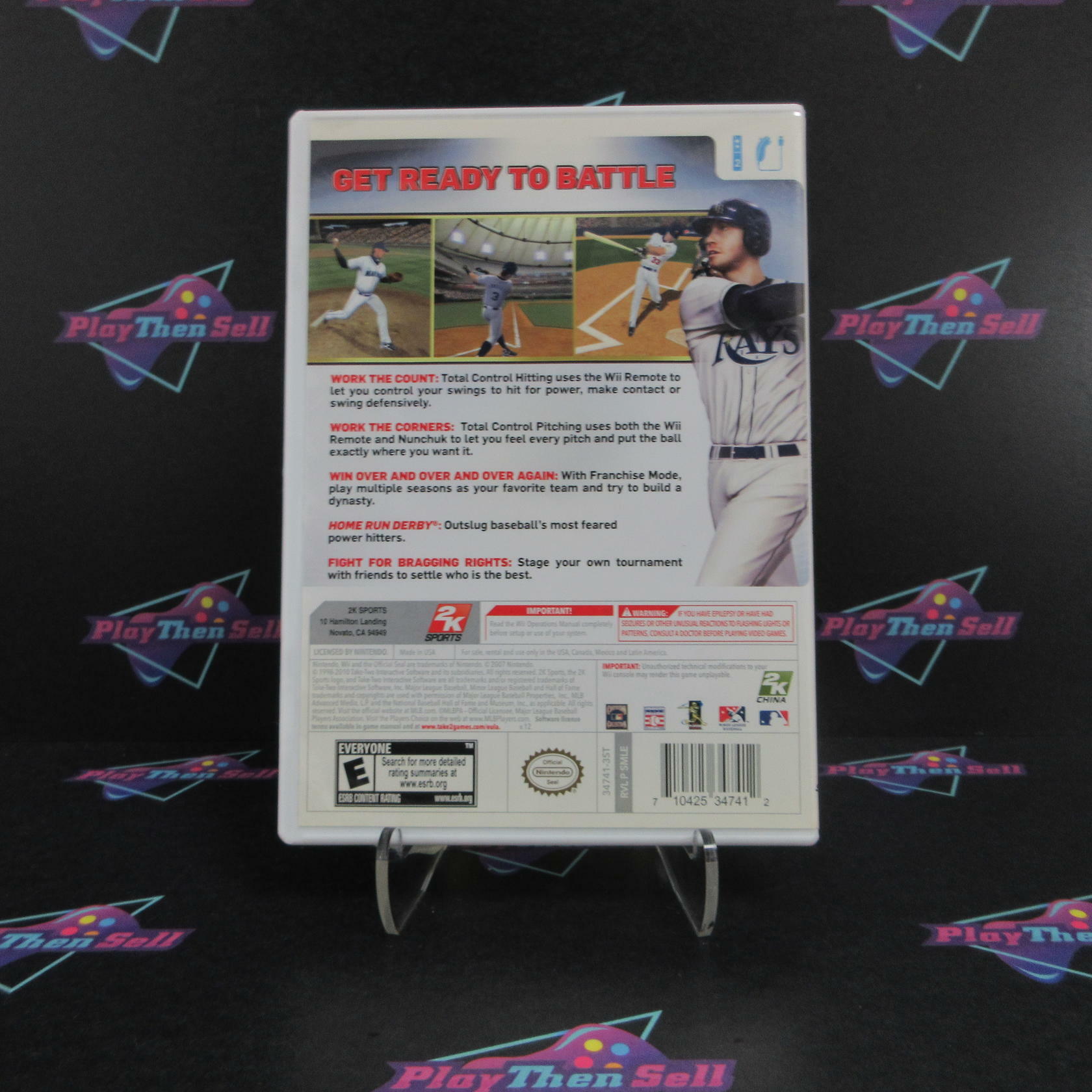 MLB 2K10 Nintendo Wii Complete - Excellent