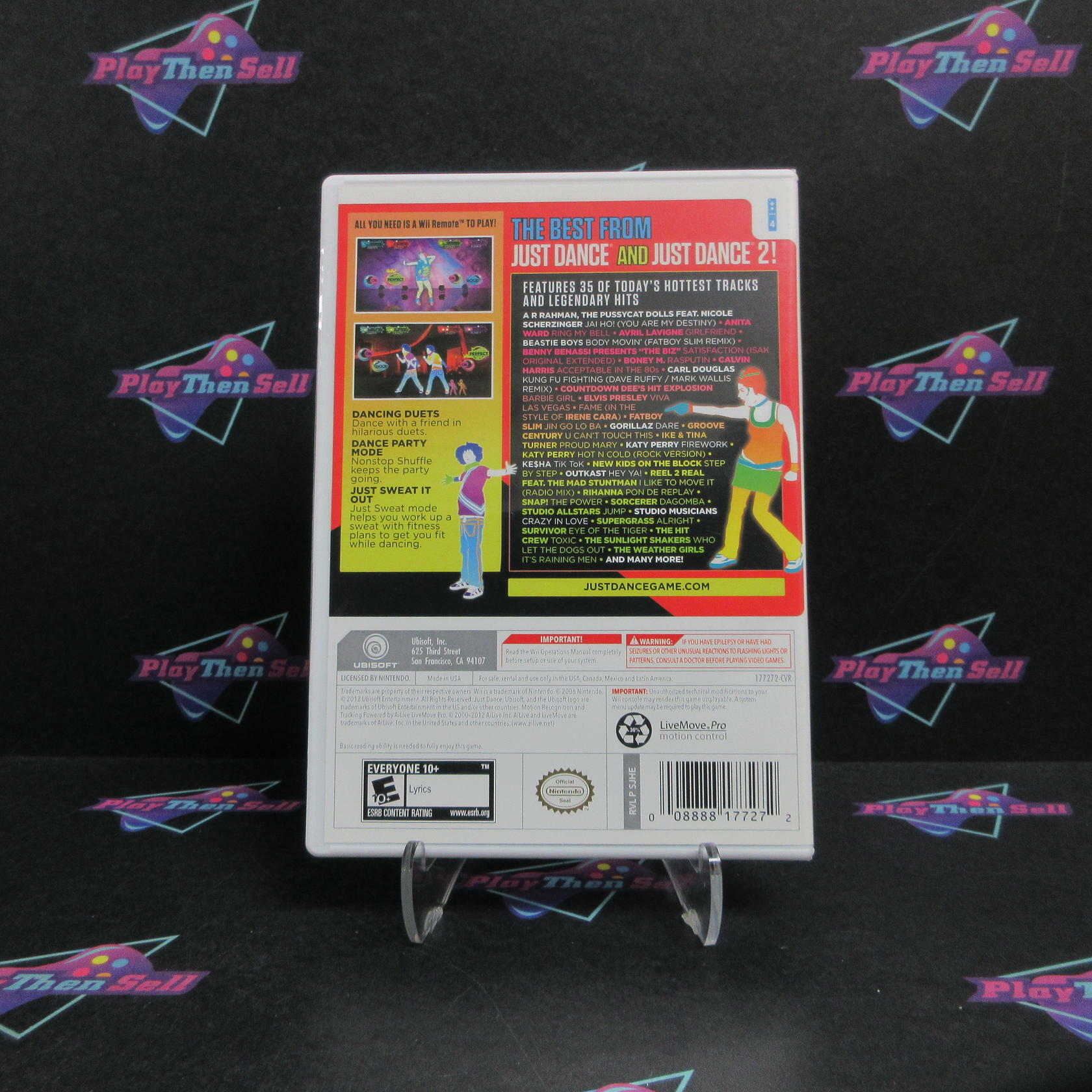 Just Dance Greatest Hits Nintendo Wii Complete - Refurbished