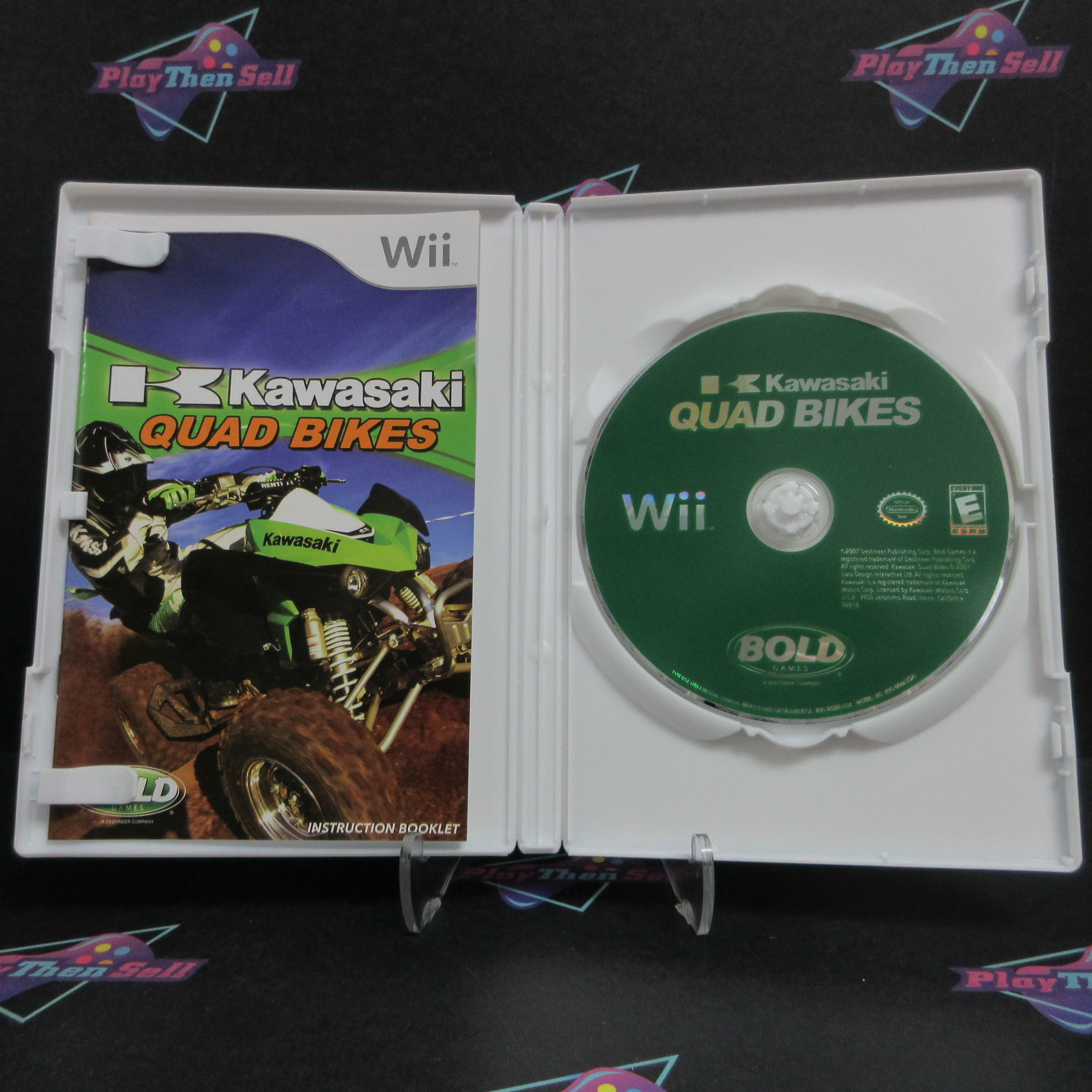 Kawasaki Quad Bikes Nintendo Wii Complete - Excellent