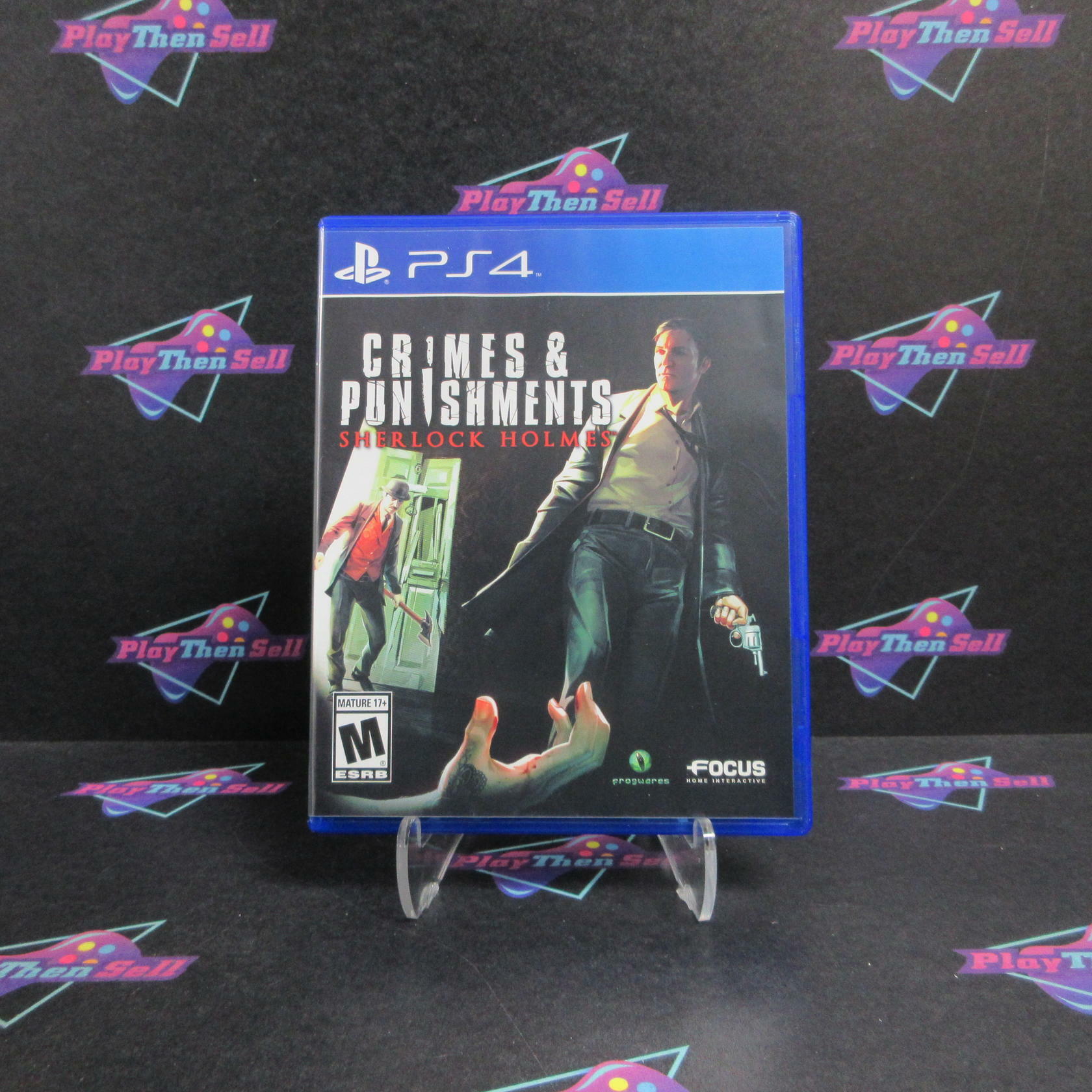 Sherlock Holmes Crimes & Punishments PS4 PlayStation 4 Complete - Excellent