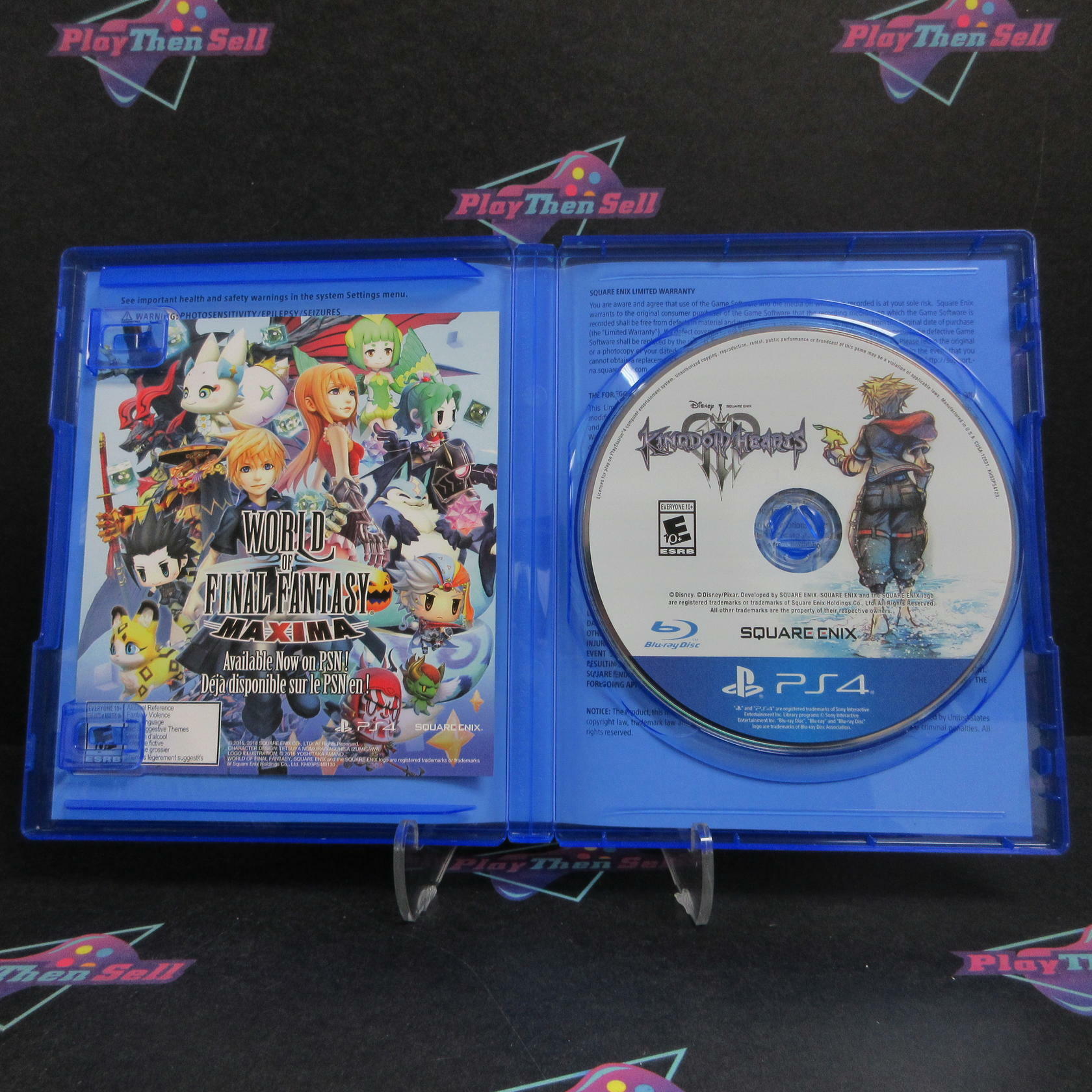 Kingdom Hearts III PS4 PlayStation 4 Complete - Excellent