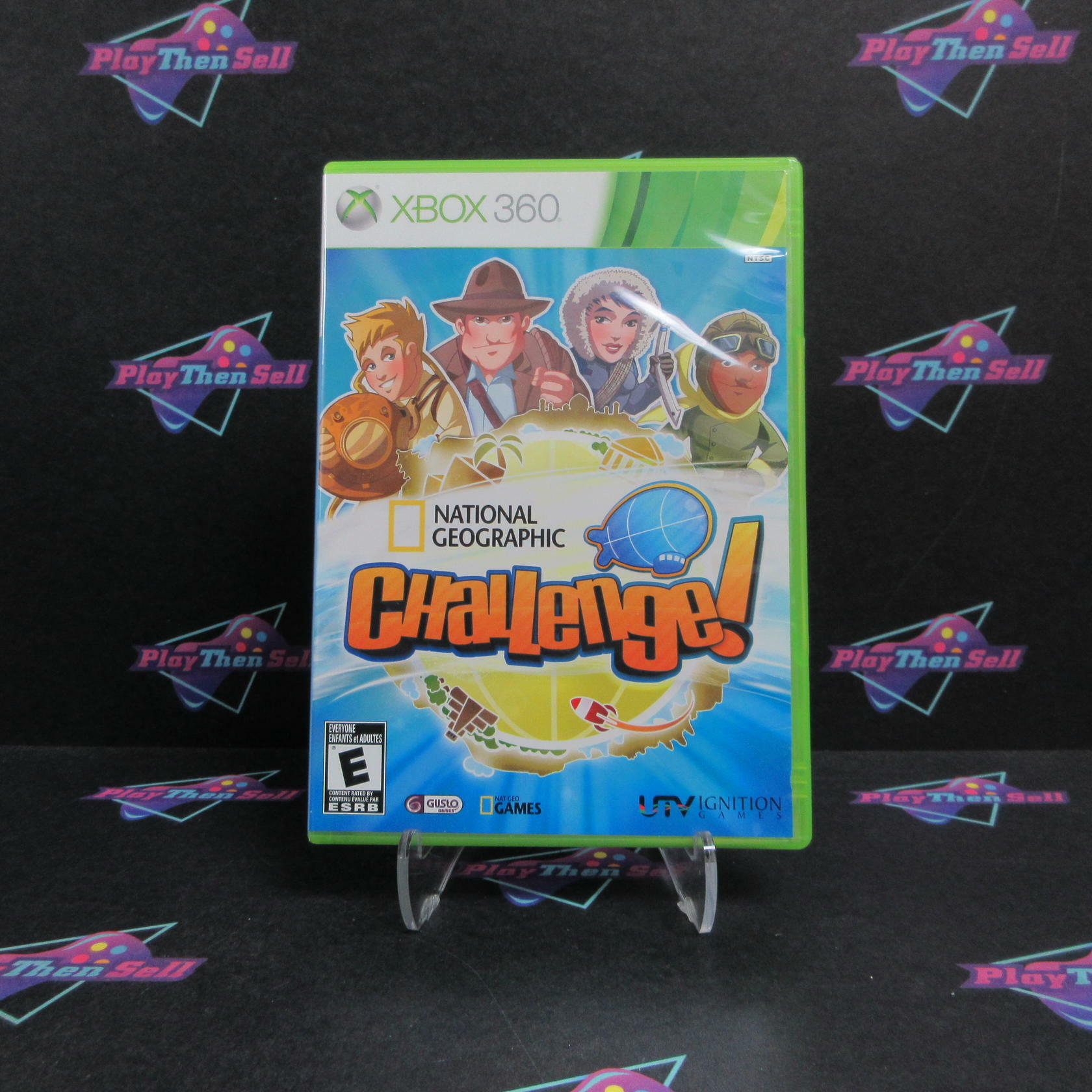 National Geographic Challenge Xbox 360 Complete - Excellent