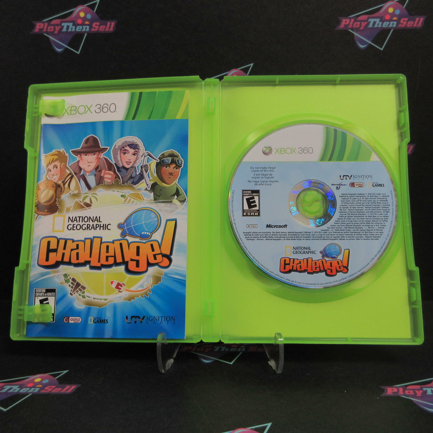National Geographic Challenge Xbox 360 Complete - Excellent