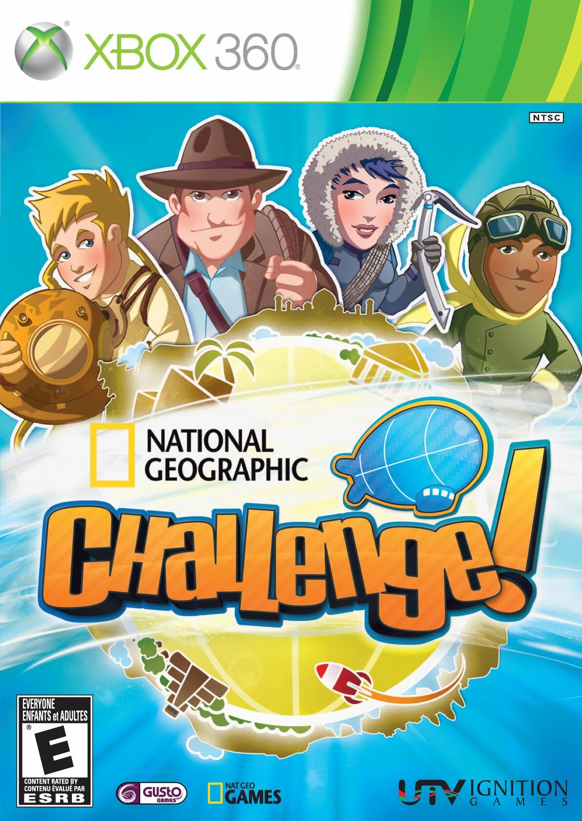 National Geographic Challenge Xbox 360 Complete - Excellent