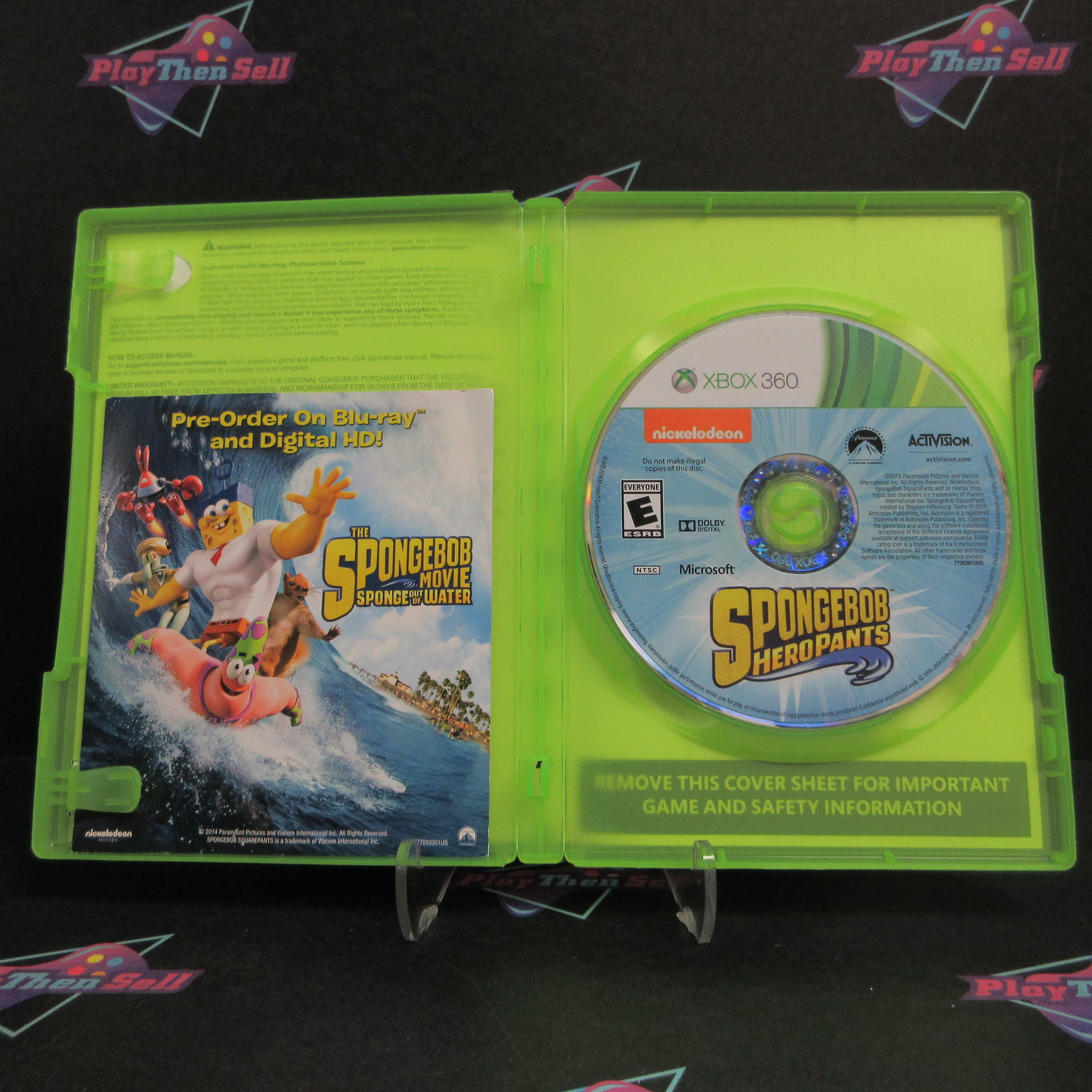 SpongeBob Hero Pants Xbox 360 Complete - Excellent