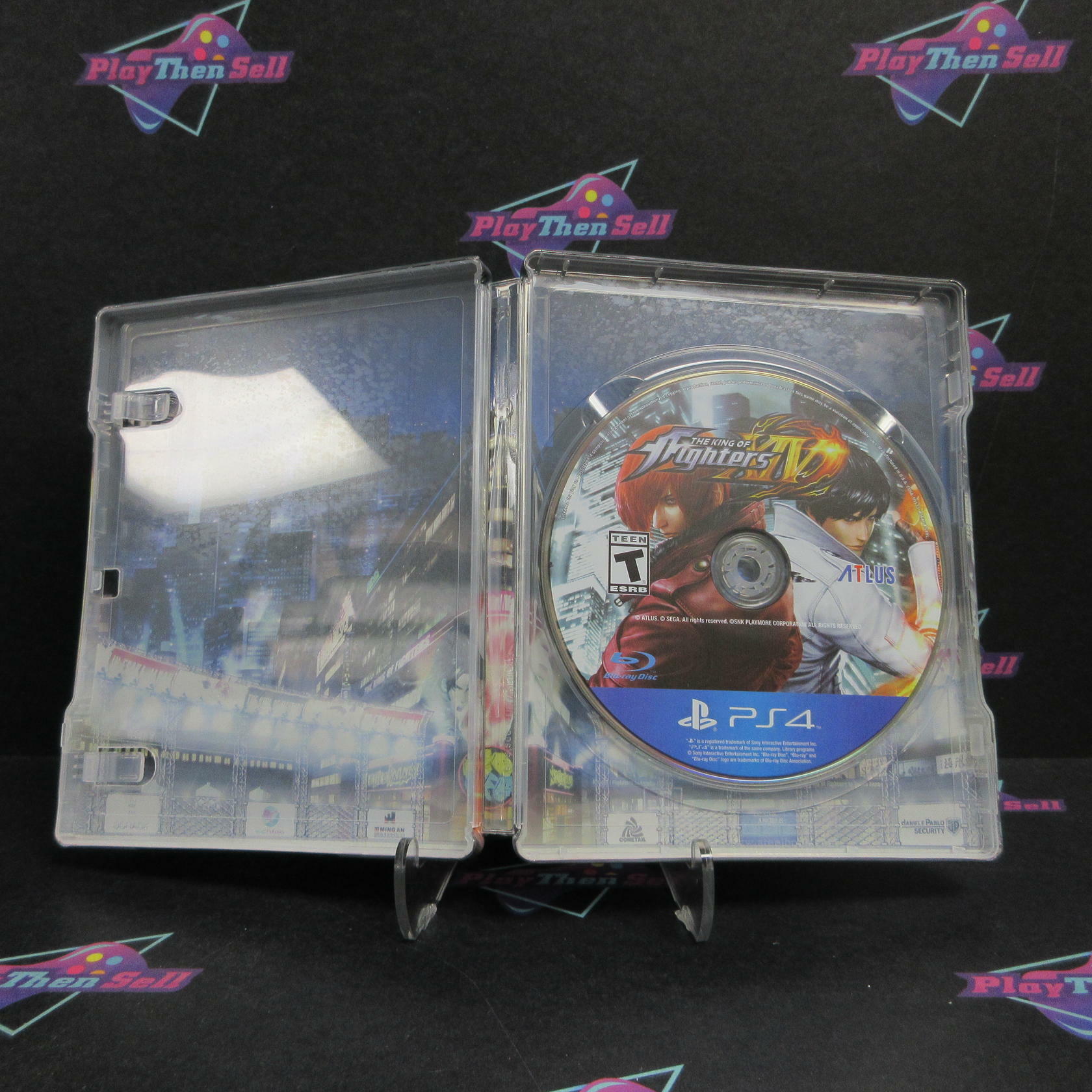 King of Fighters XIV Steelbook PS4 PlayStation 4 Complete - Excellent