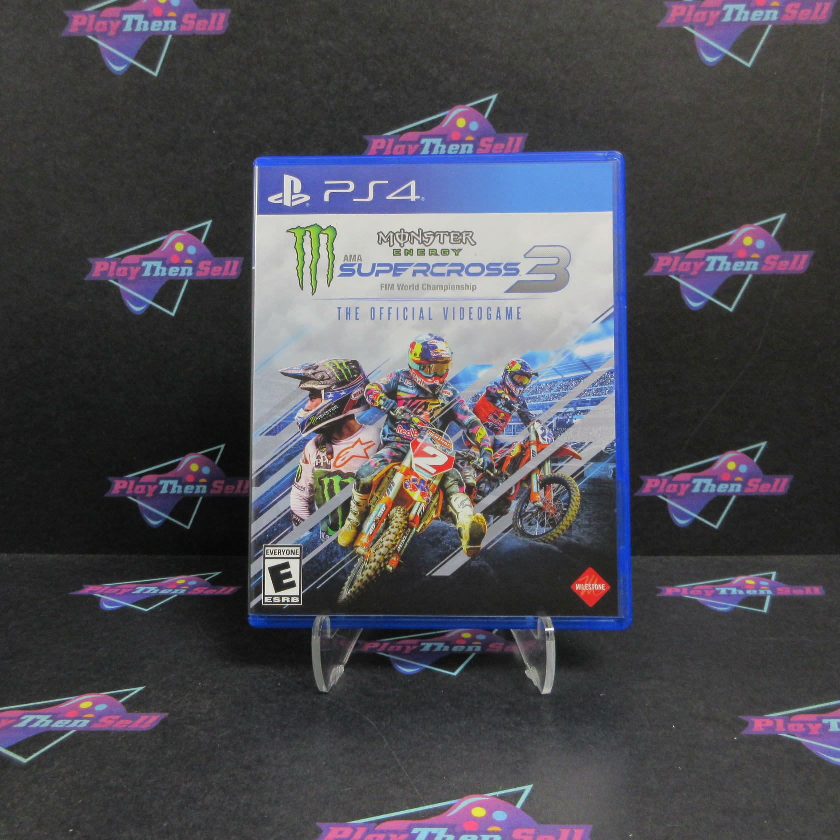 Monster Energy Supercross 3 PS4 PlayStation 4 Complete - Excellent