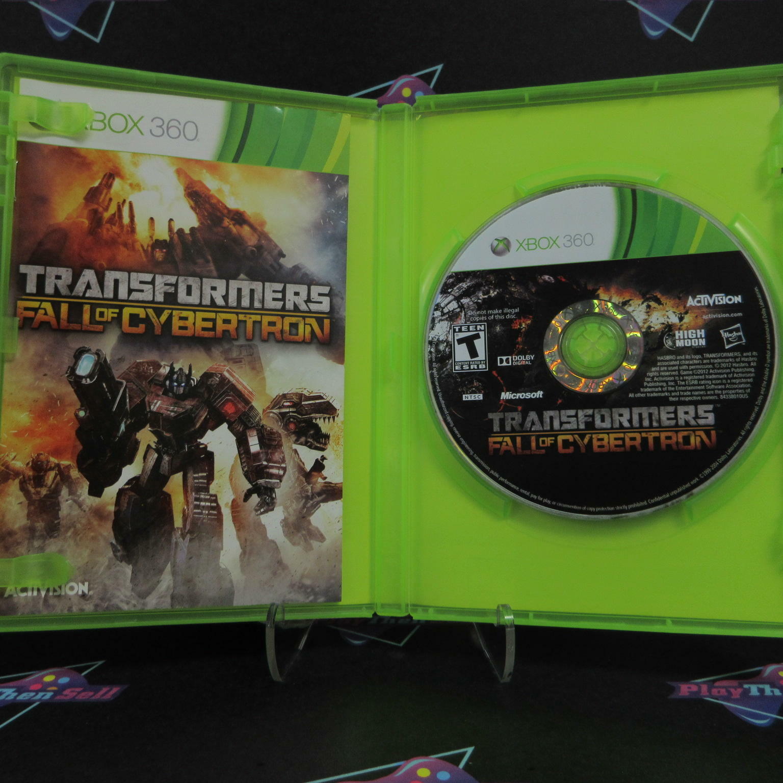 Transformers Fall of Cybertron Xbox 360 Complete - Excellent