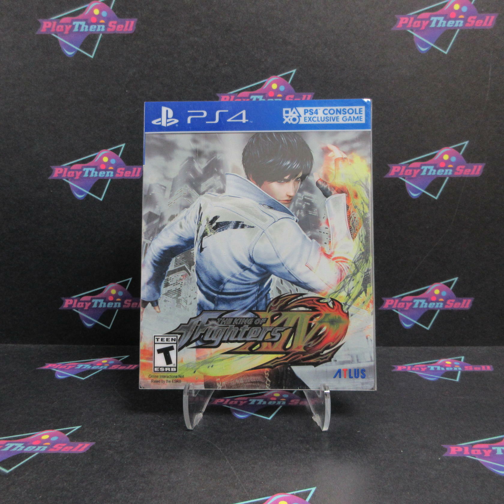 King of Fighters XIV Steelbook PS4 PlayStation 4 Complete - Excellent