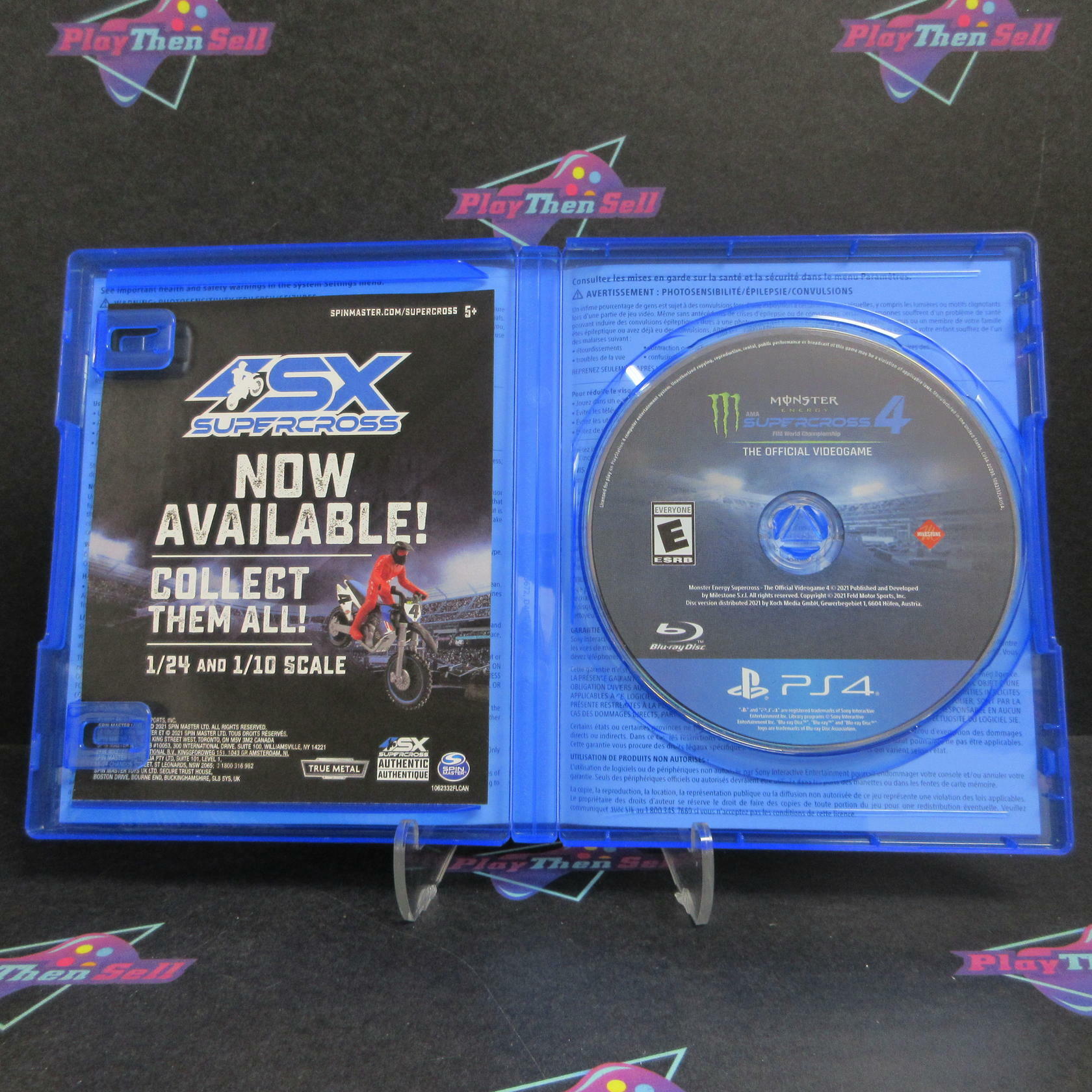 Monster Energy Supercross 4 PS4 PlayStation 4 Complete - Excellent