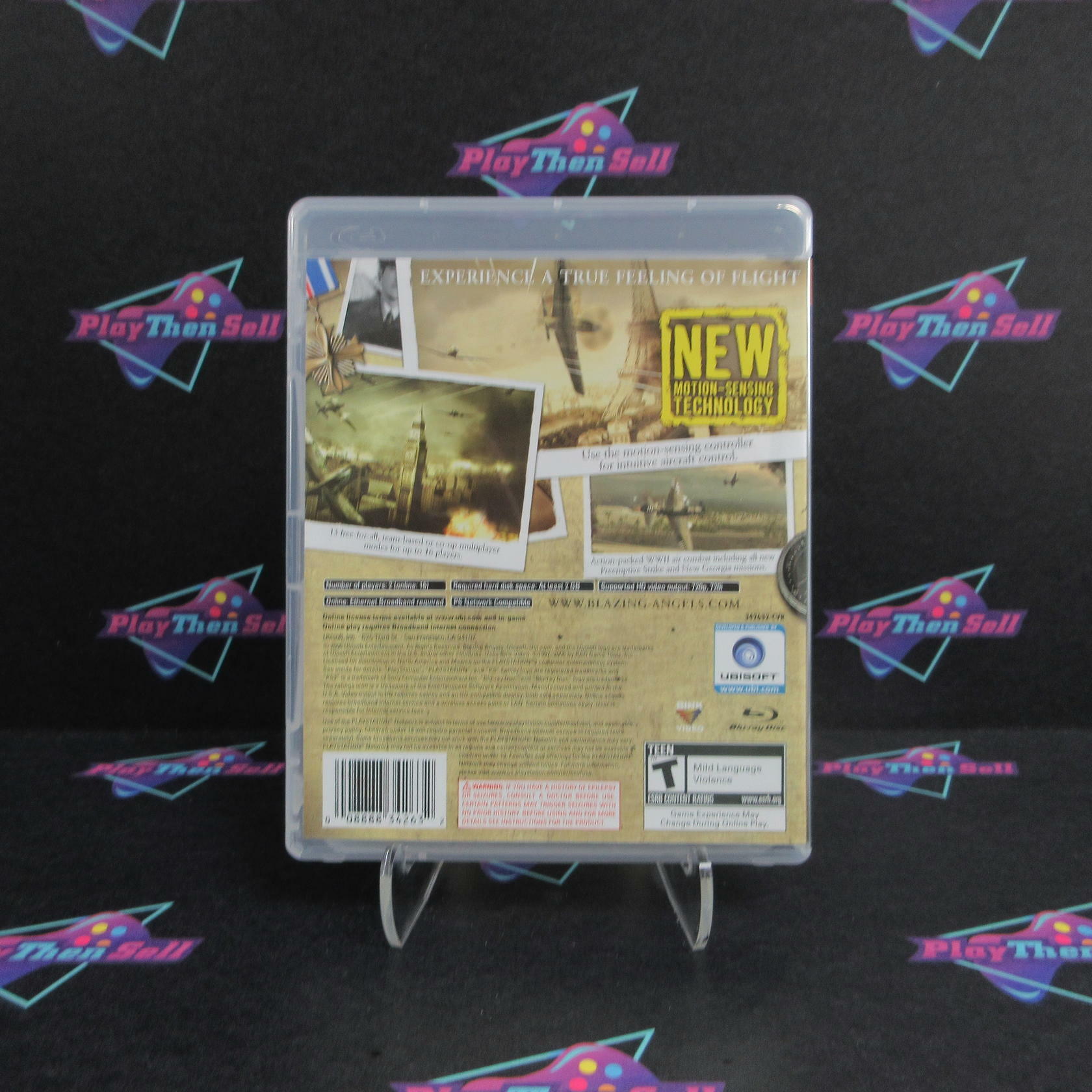 Blazing Angels Squadrons of WWII PS3 PlayStation 3 Complete - Refurbished