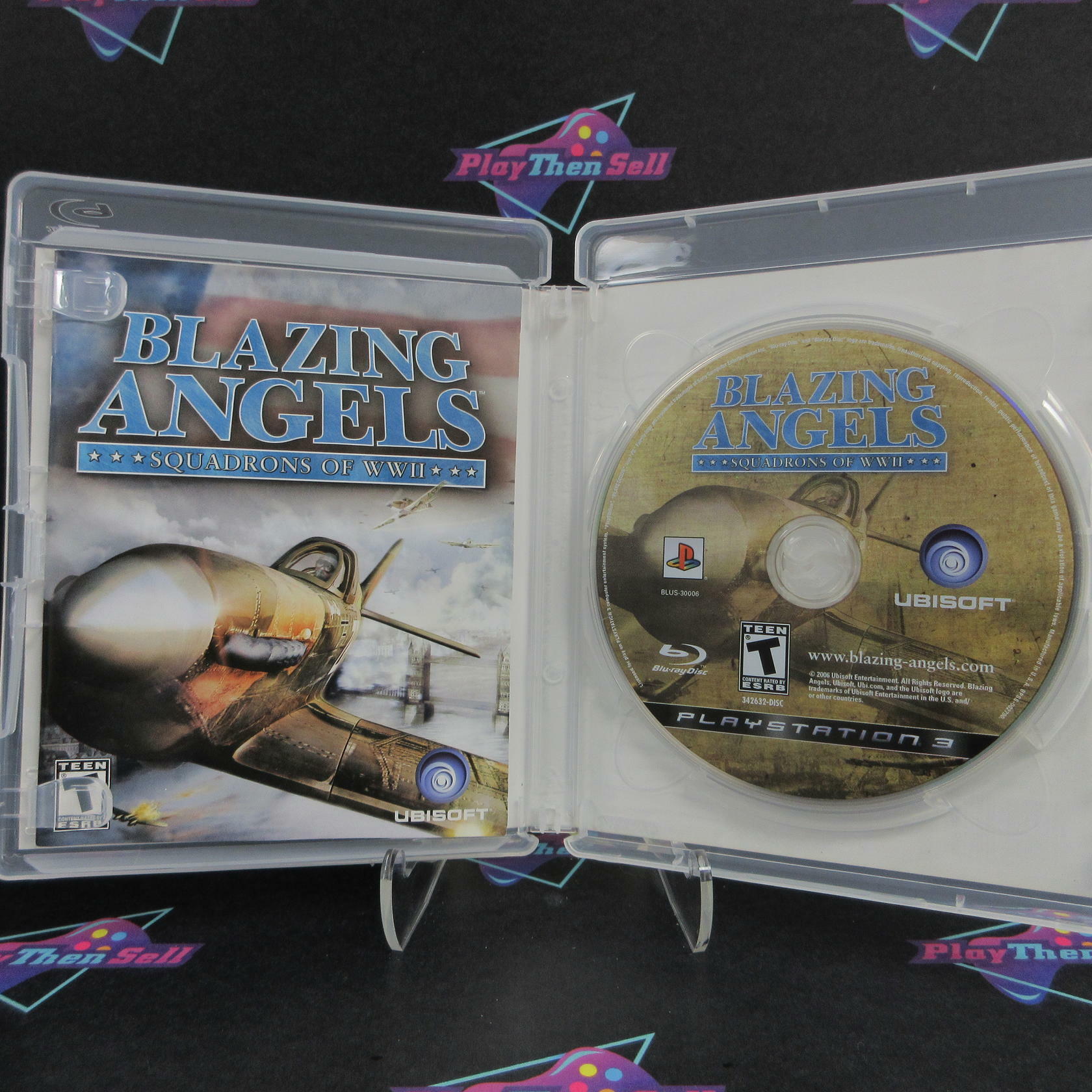 Blazing Angels Squadrons of WWII PS3 PlayStation 3 Complete - Refurbished