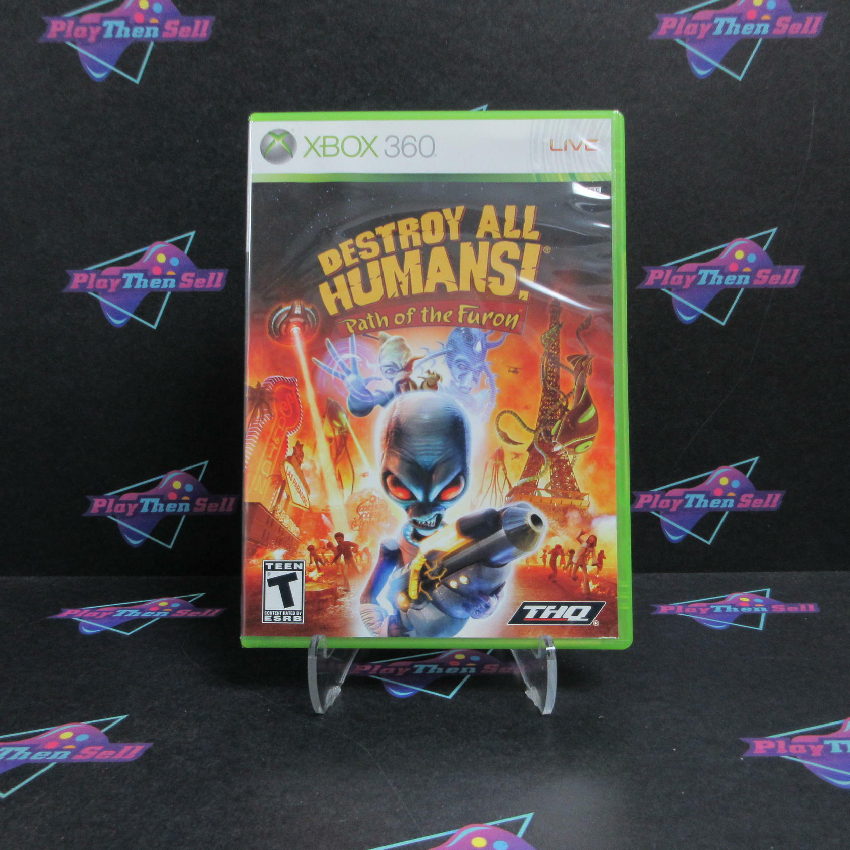 Destroy All Humans Path of The Furon Xbox 360 Complete - Excellent