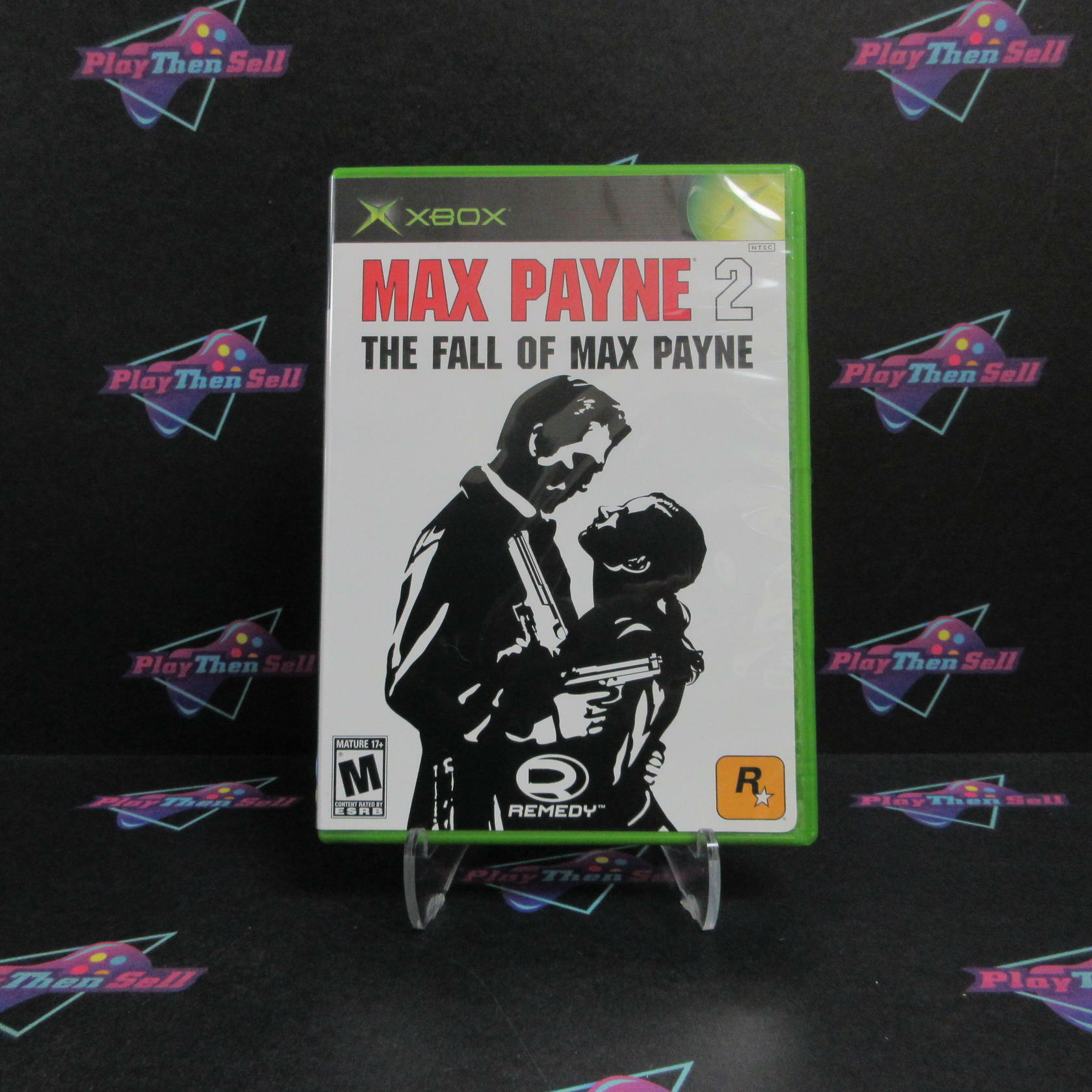 Max Payne 2 The Fall of Max Payne Xbox + Reg Card Complete - Refurbished
